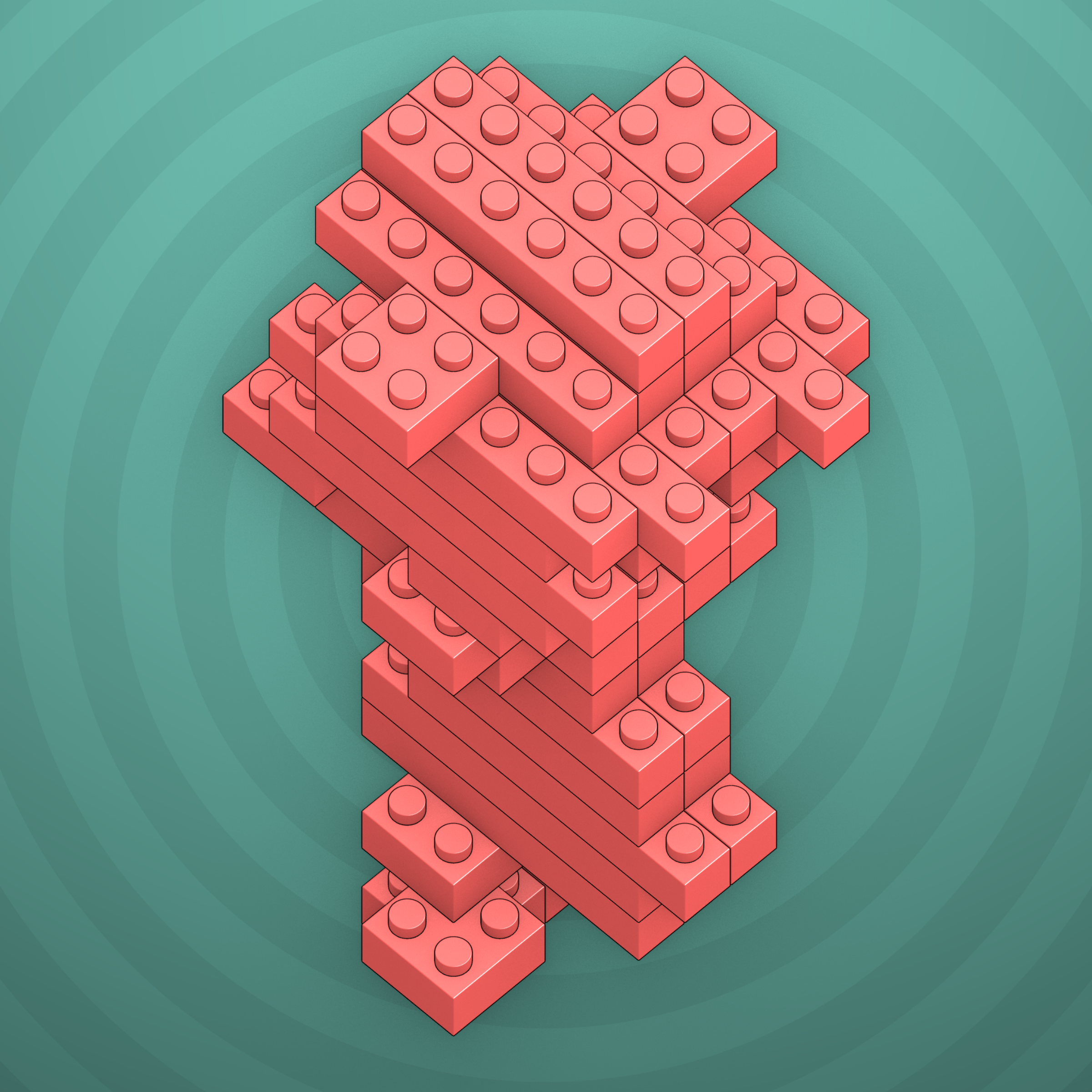 Art Blocks - Art Blocks v2 - Click #985 - NFT # 263000985