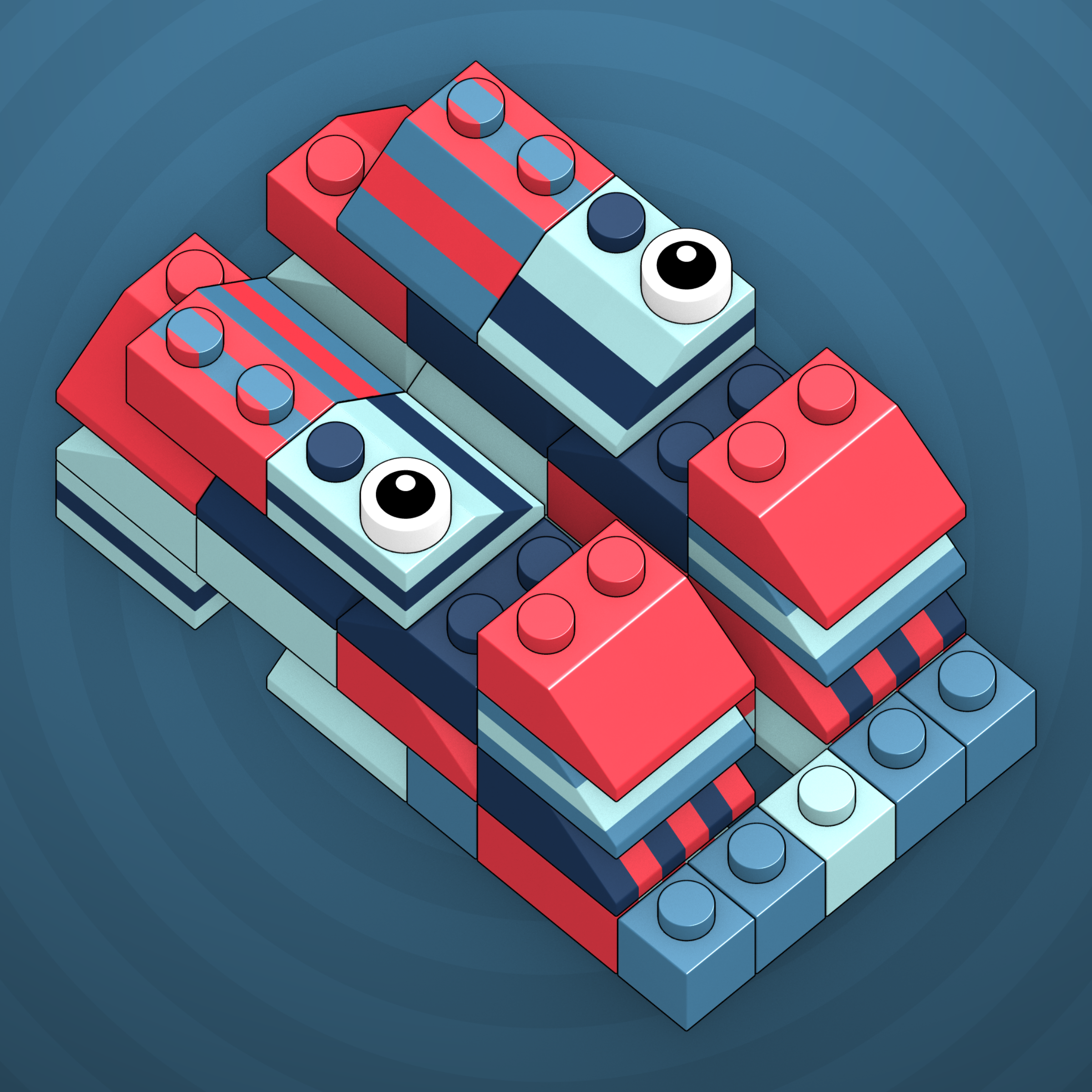 Art Blocks - Art Blocks v2 - Click #987 - NFT # 263000987