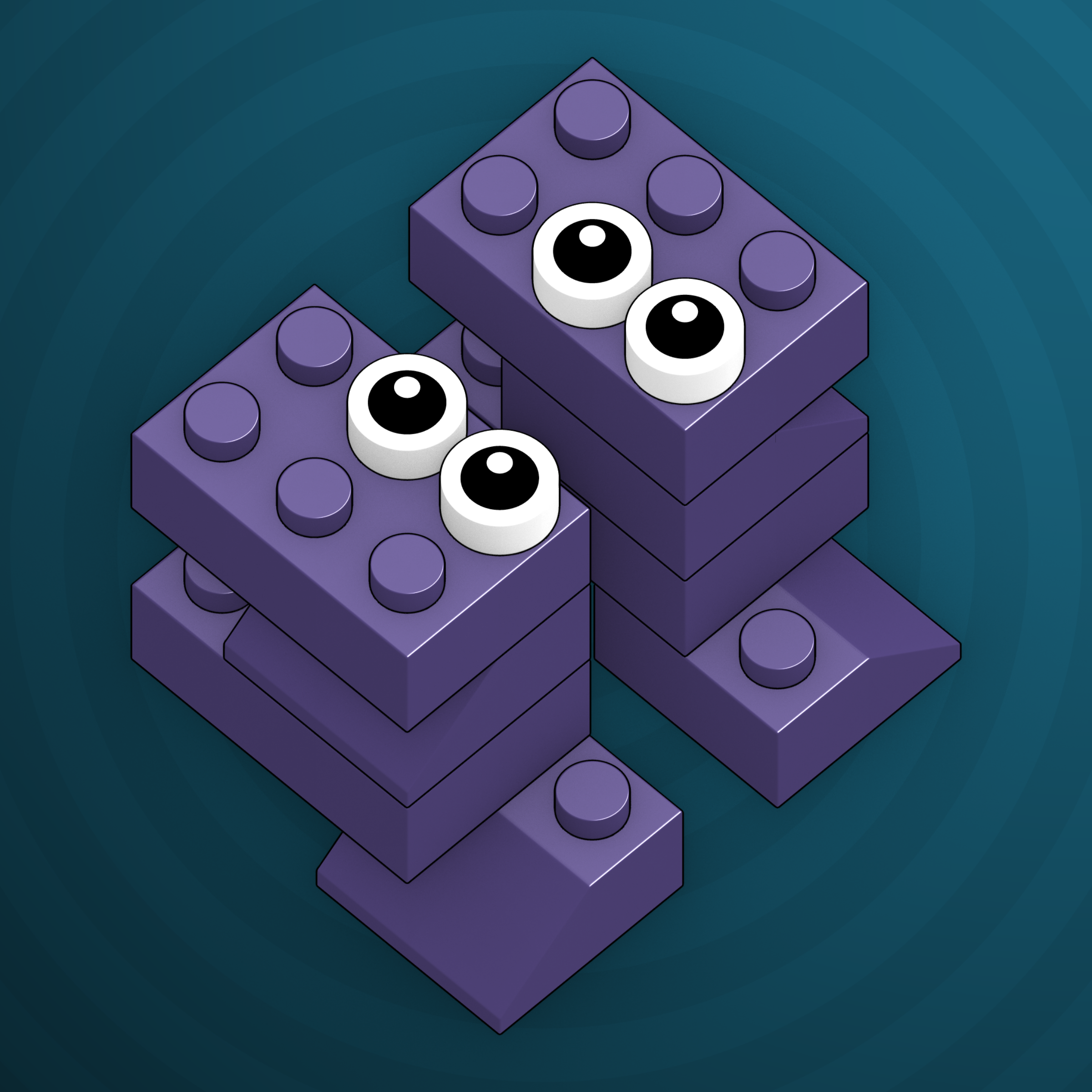 Art Blocks - Art Blocks v2 - Click #989 - NFT # 263000989