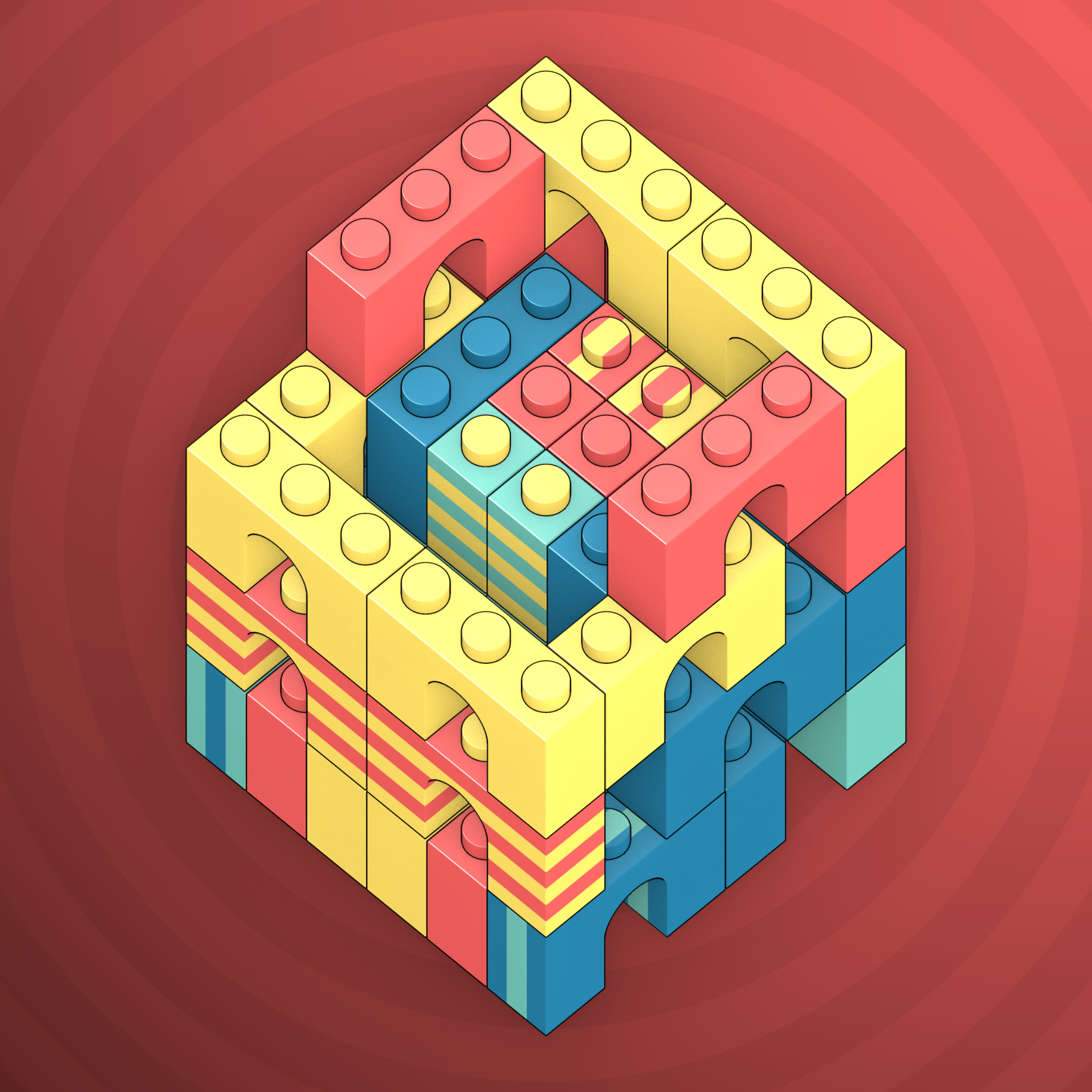 Art Blocks - Art Blocks v2 - Click #990 - NFT # 263000990