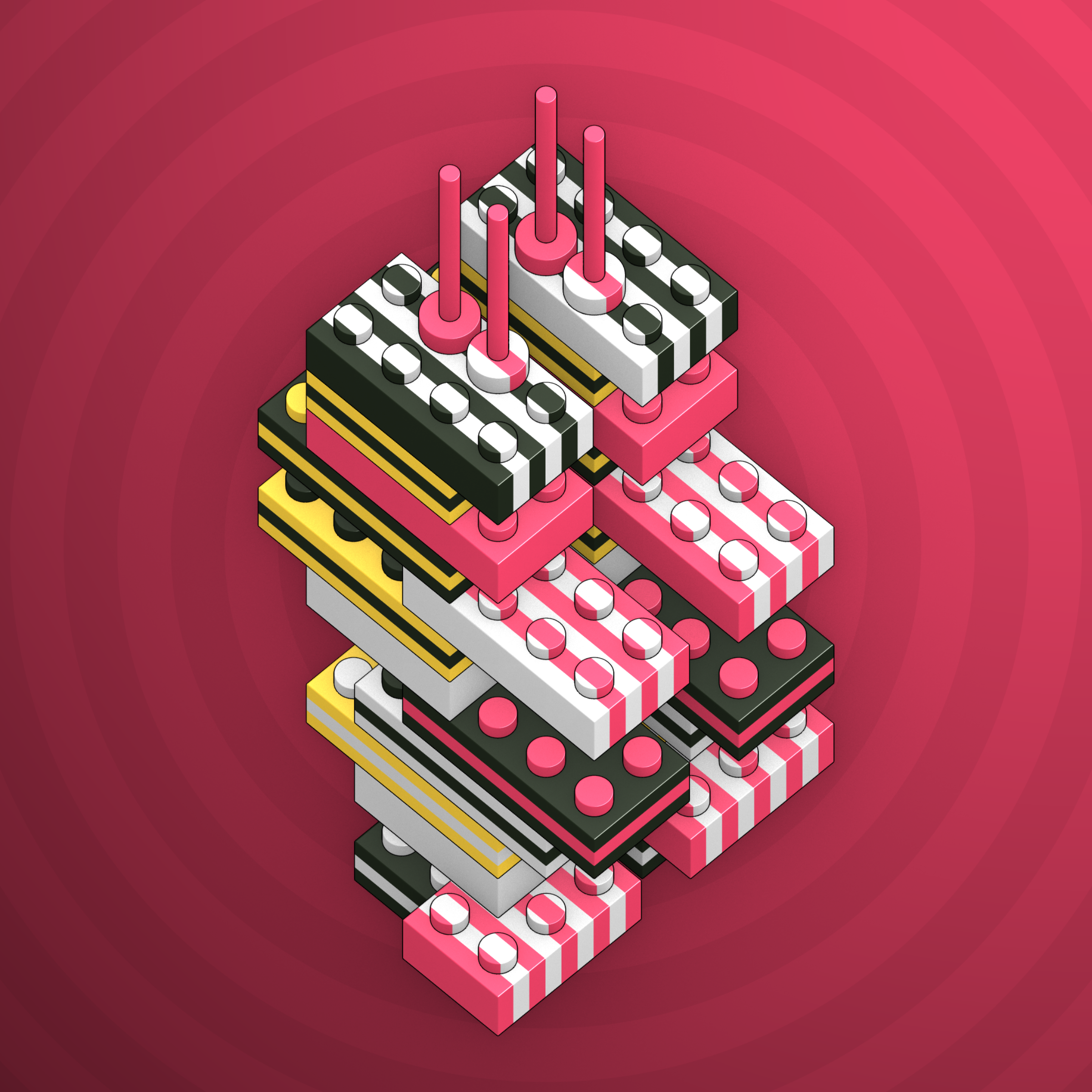 Art Blocks - Art Blocks v2 - Click #991 - NFT # 263000991