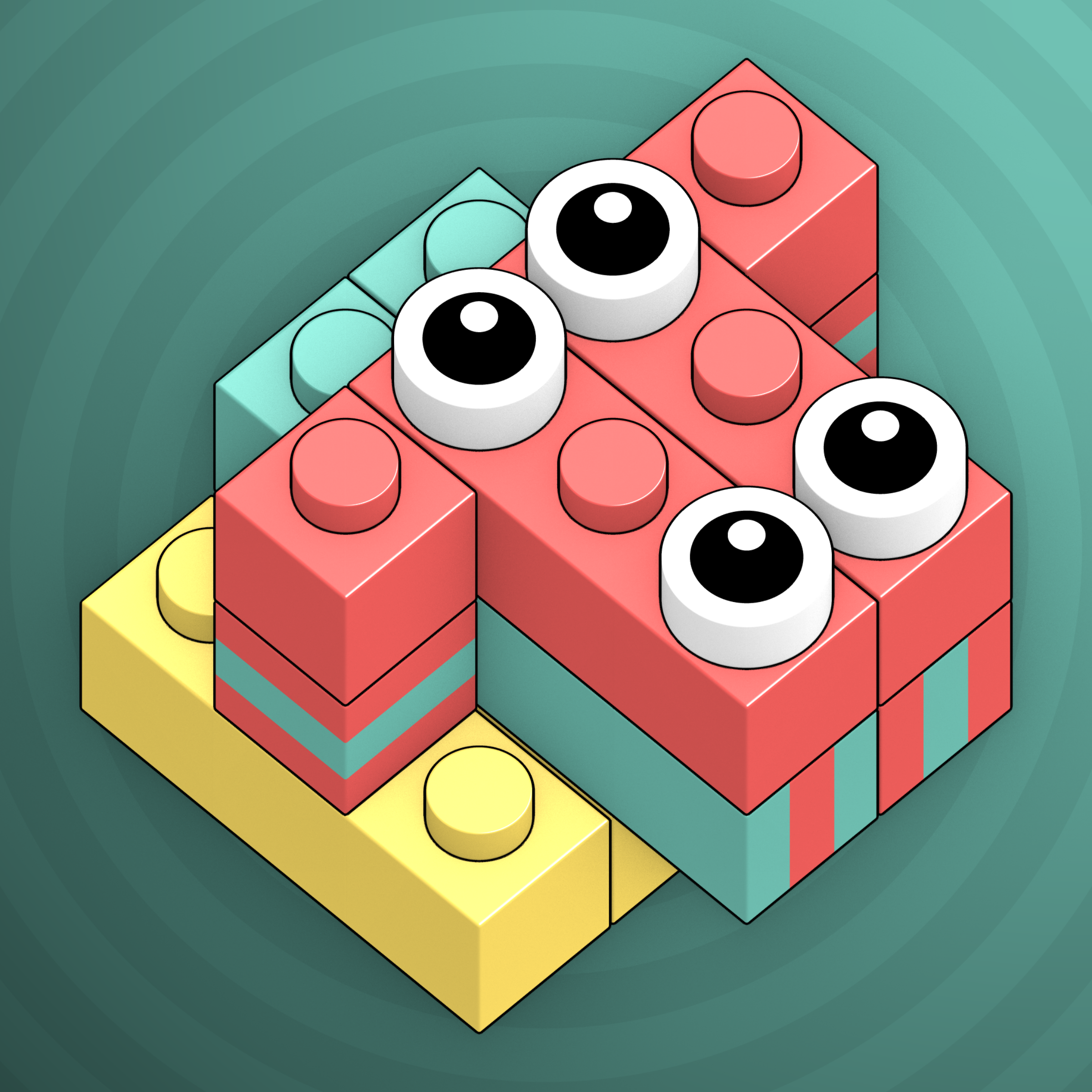 Art Blocks - Art Blocks v2 - Click #998 - NFT # 263000998