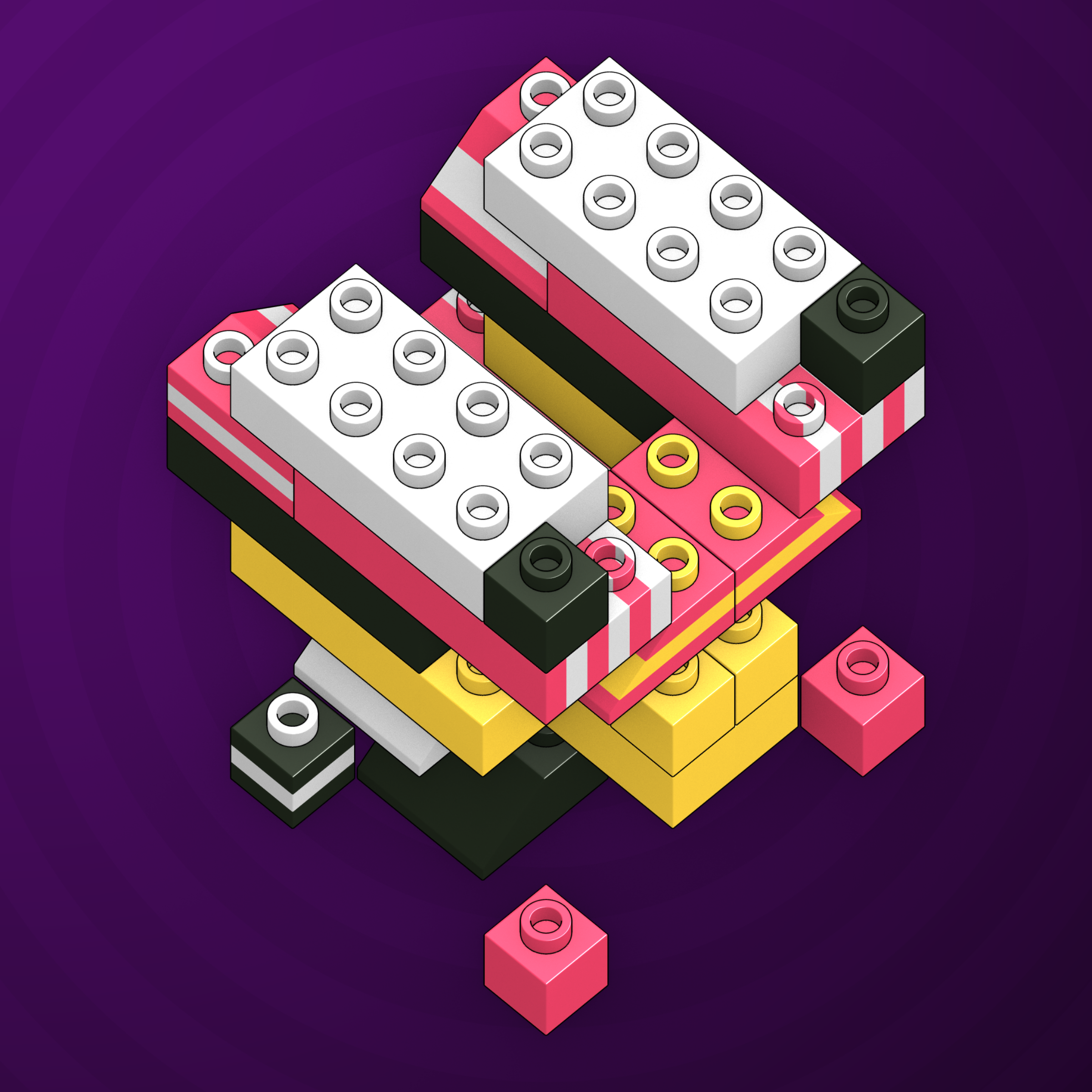 Art Blocks - Art Blocks v2 - Click #1009 - NFT # 263001009