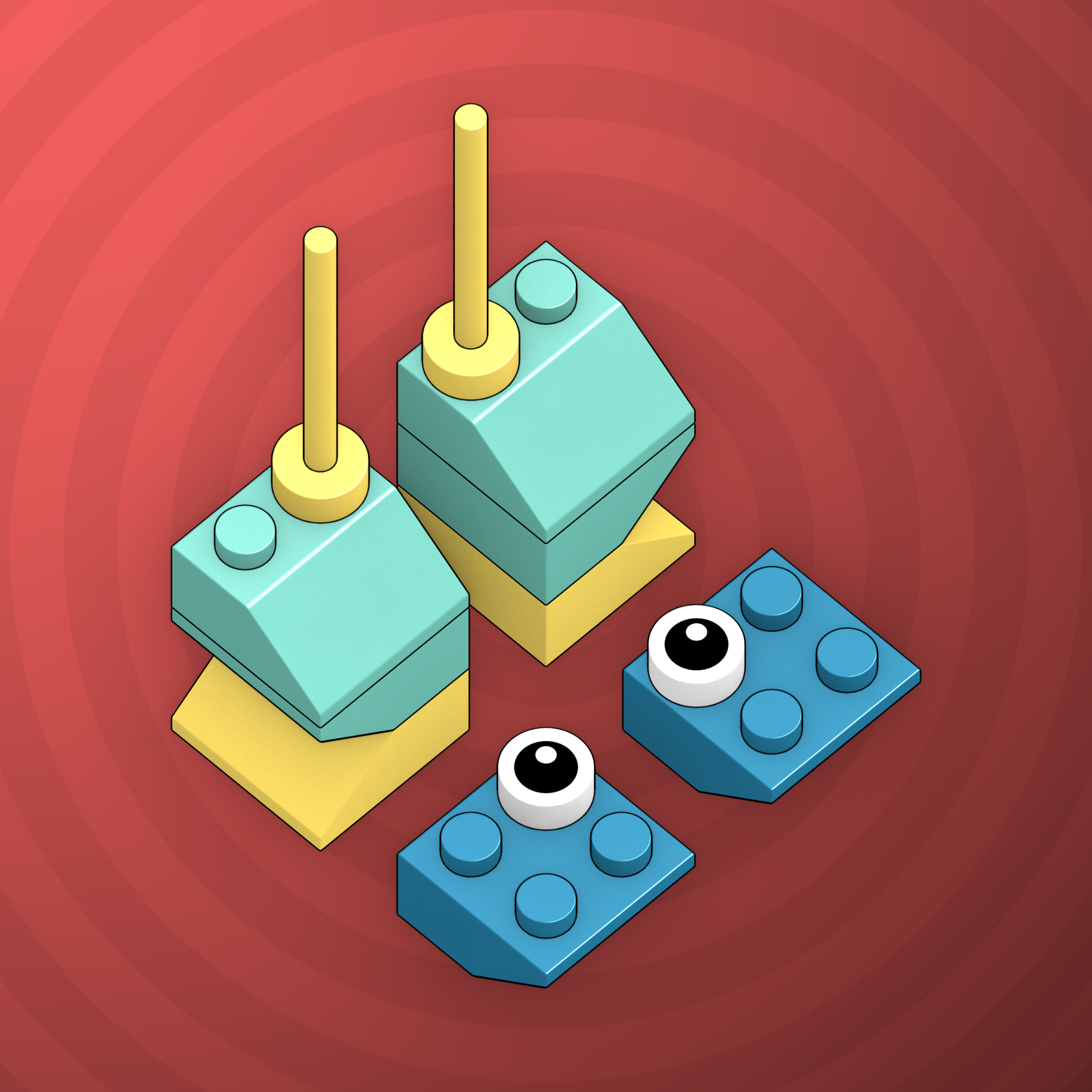 Art Blocks - Art Blocks v2 - Click #1012 - NFT # 263001012