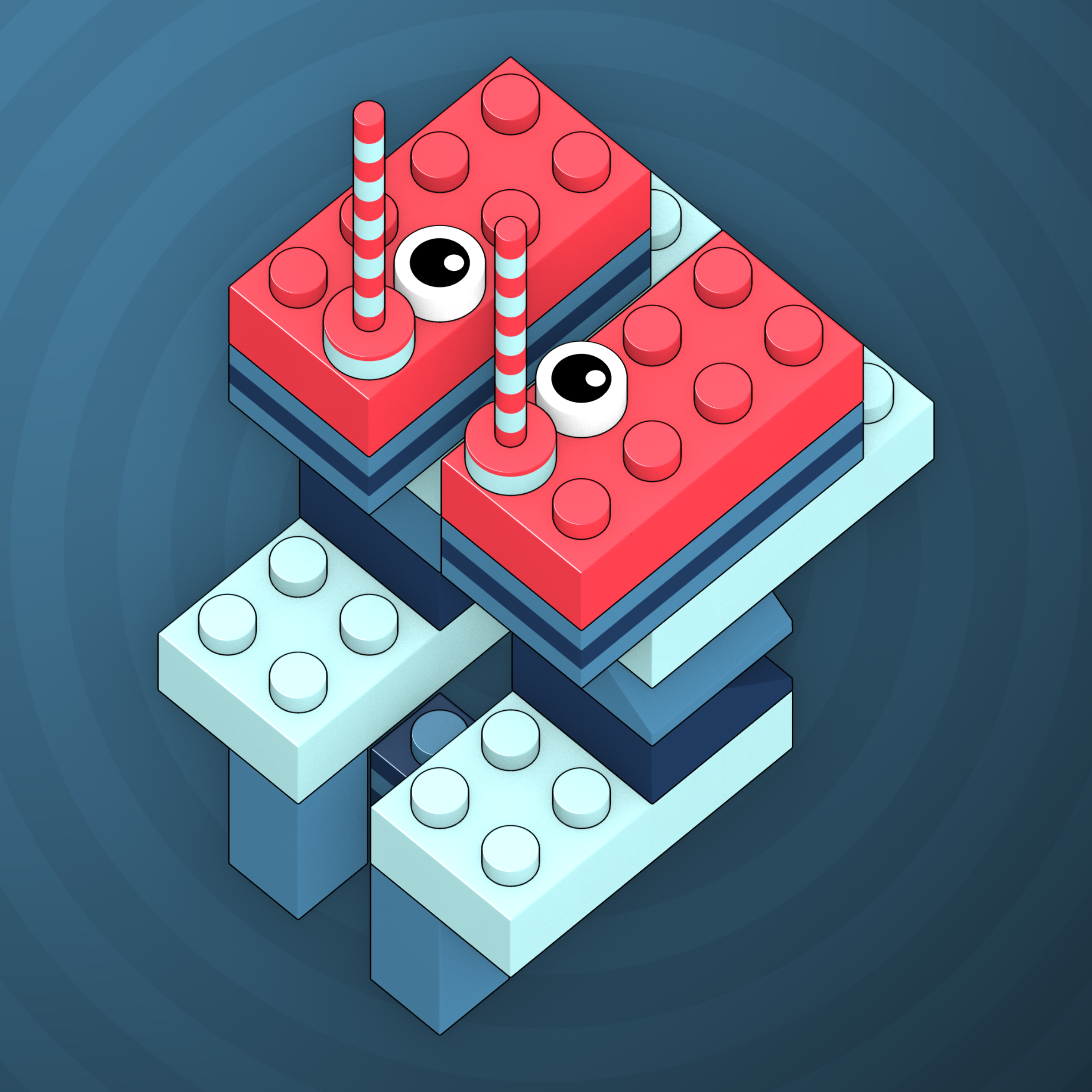 Art Blocks - Art Blocks v2 - Click #1016 - NFT # 263001016