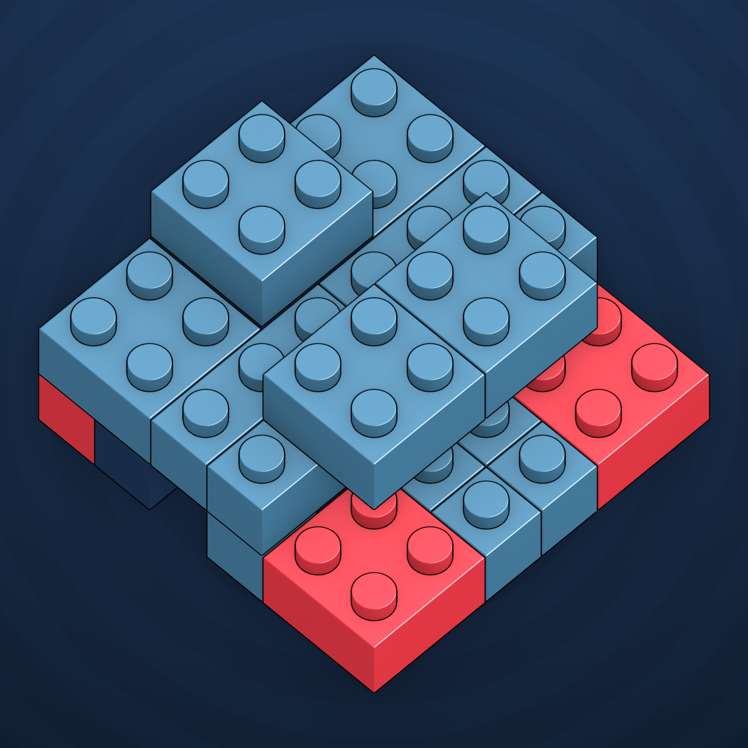 Art Blocks - Art Blocks v2 - Click #1017 - NFT # 263001017