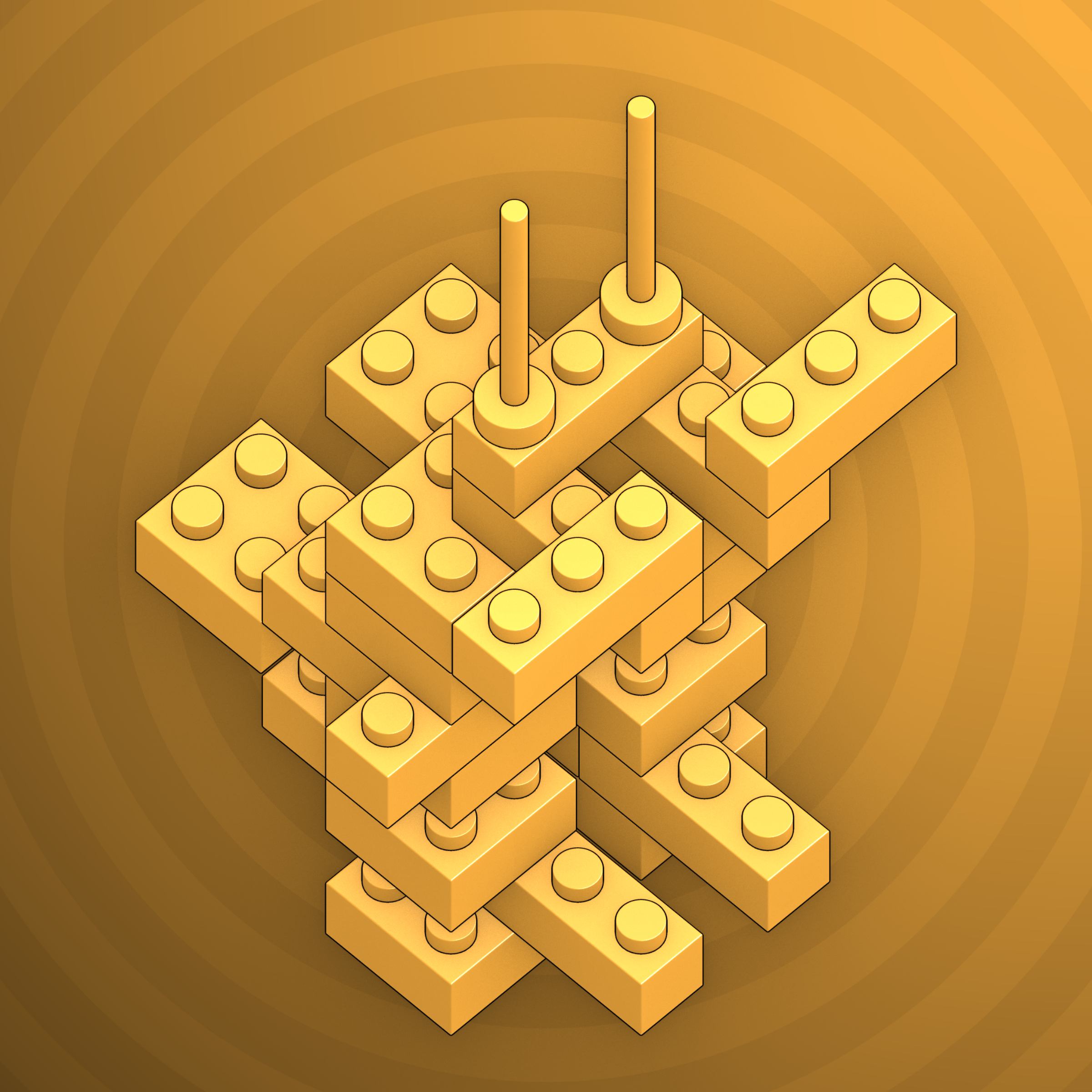 Art Blocks - Art Blocks v2 - Click #1023 - NFT # 263001023