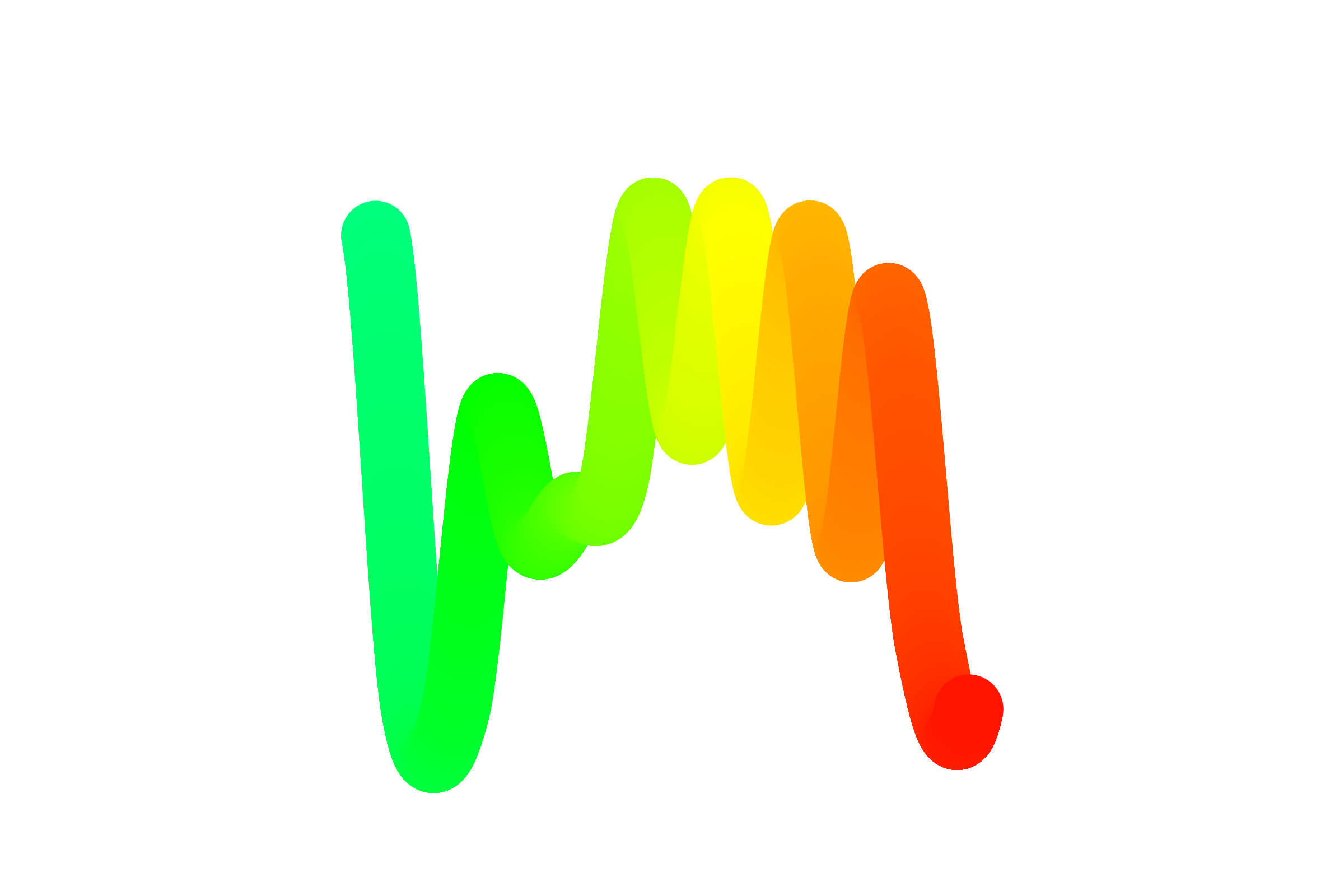 Art Blocks - Art Blocks v1 - Chromie Squiggle #267 - NFT # 267