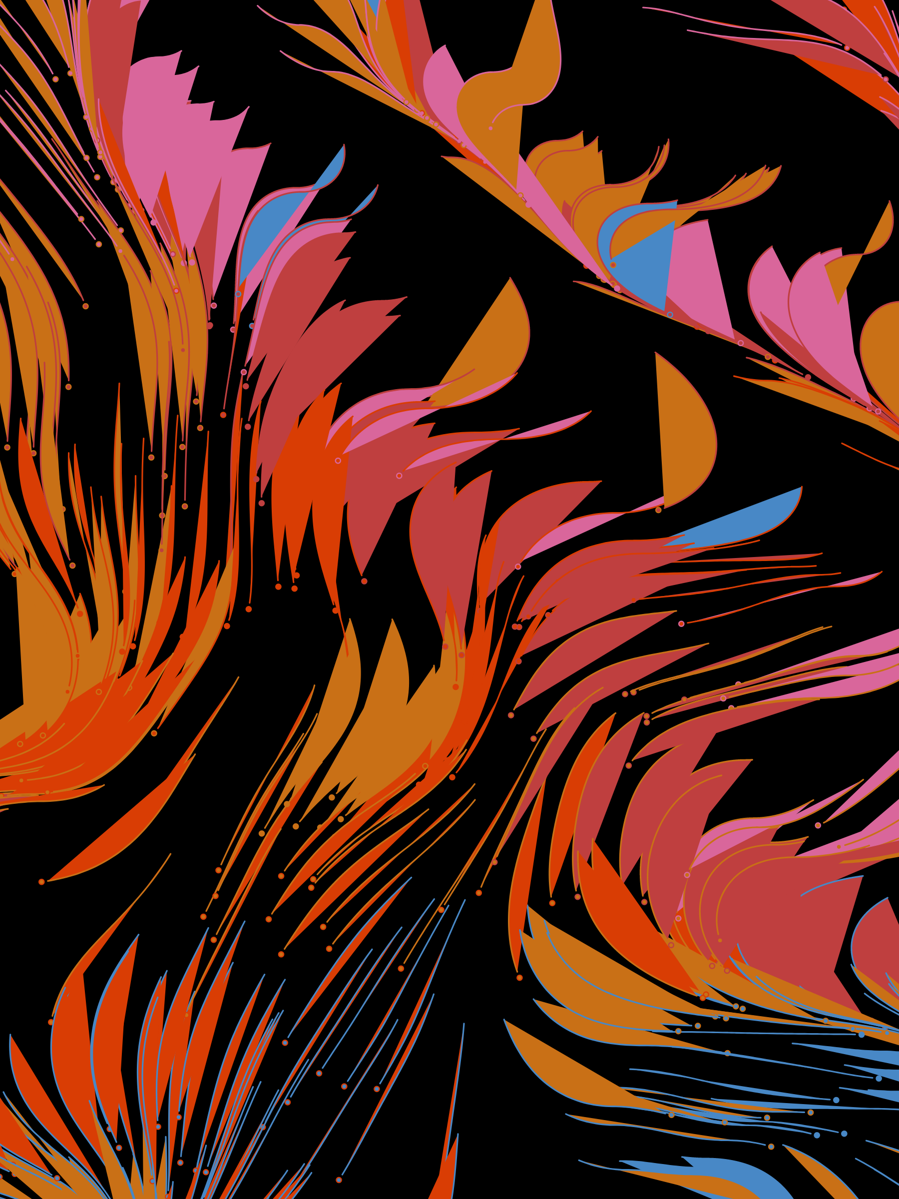 Art Blocks - Art Blocks v2 - Foliage #6 - NFT # 270000006