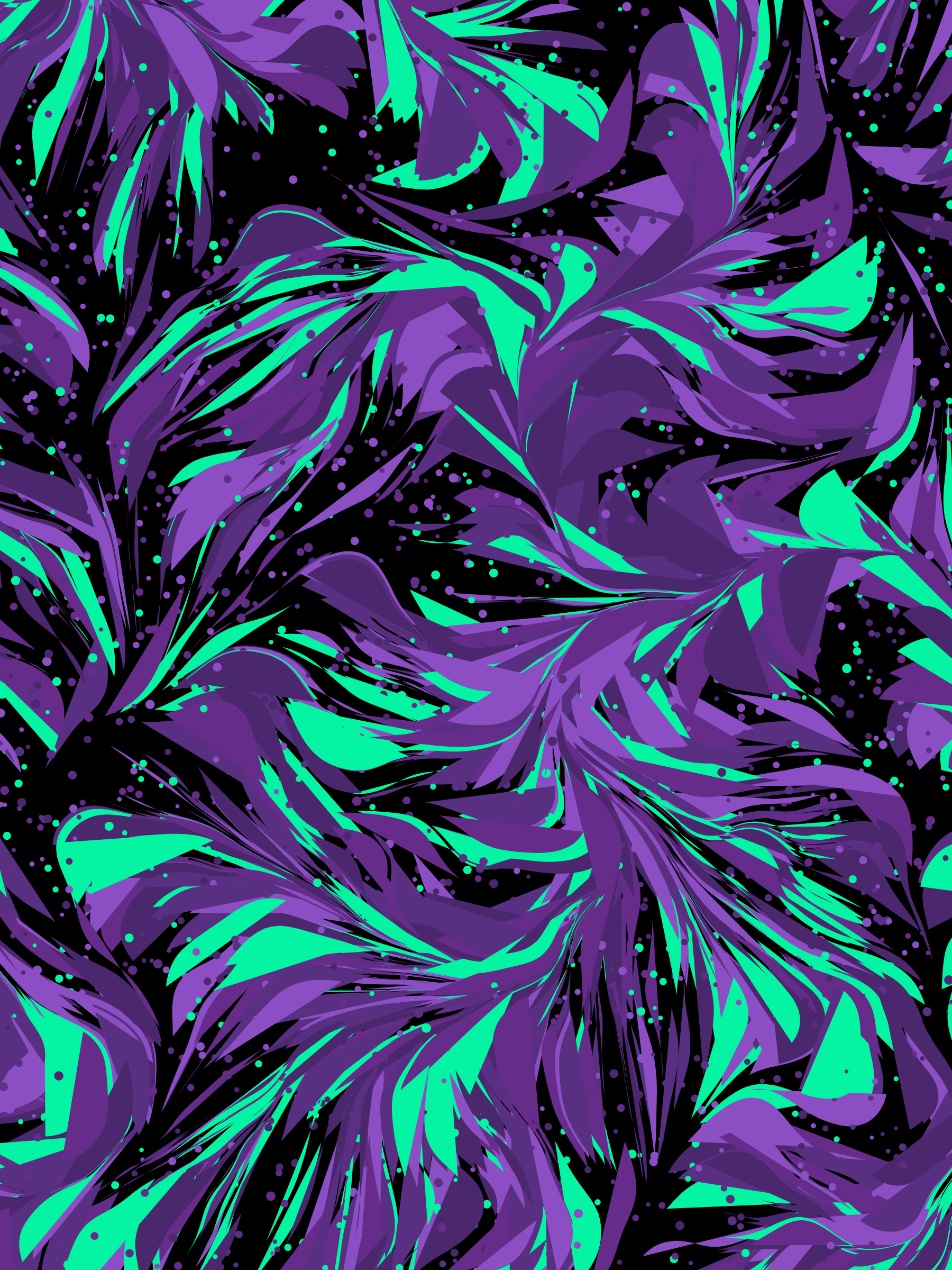 Art Blocks - Art Blocks v2 - Foliage #7 - NFT # 270000007