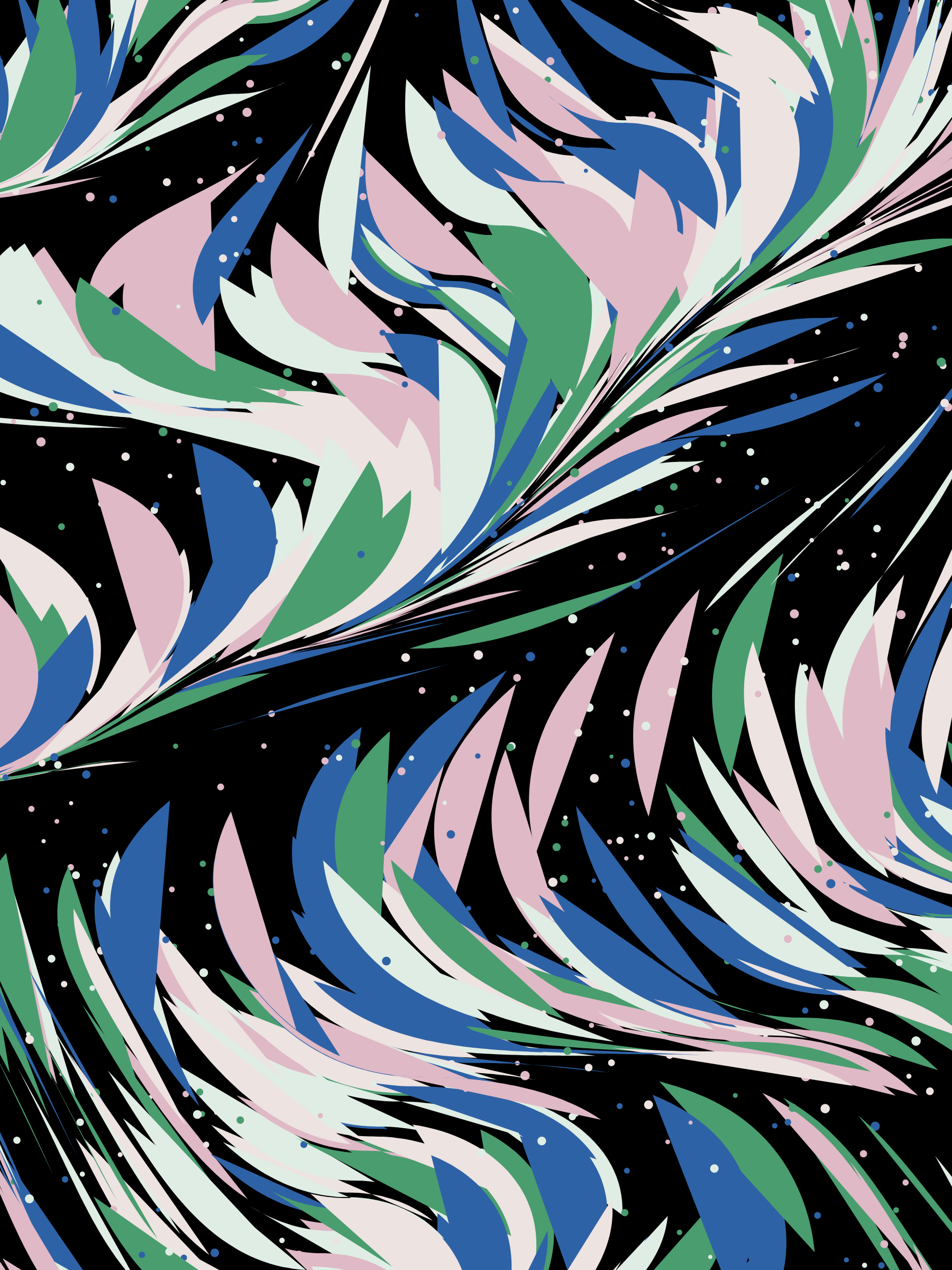 Art Blocks - Art Blocks v2 - Foliage #19 - NFT # 270000019