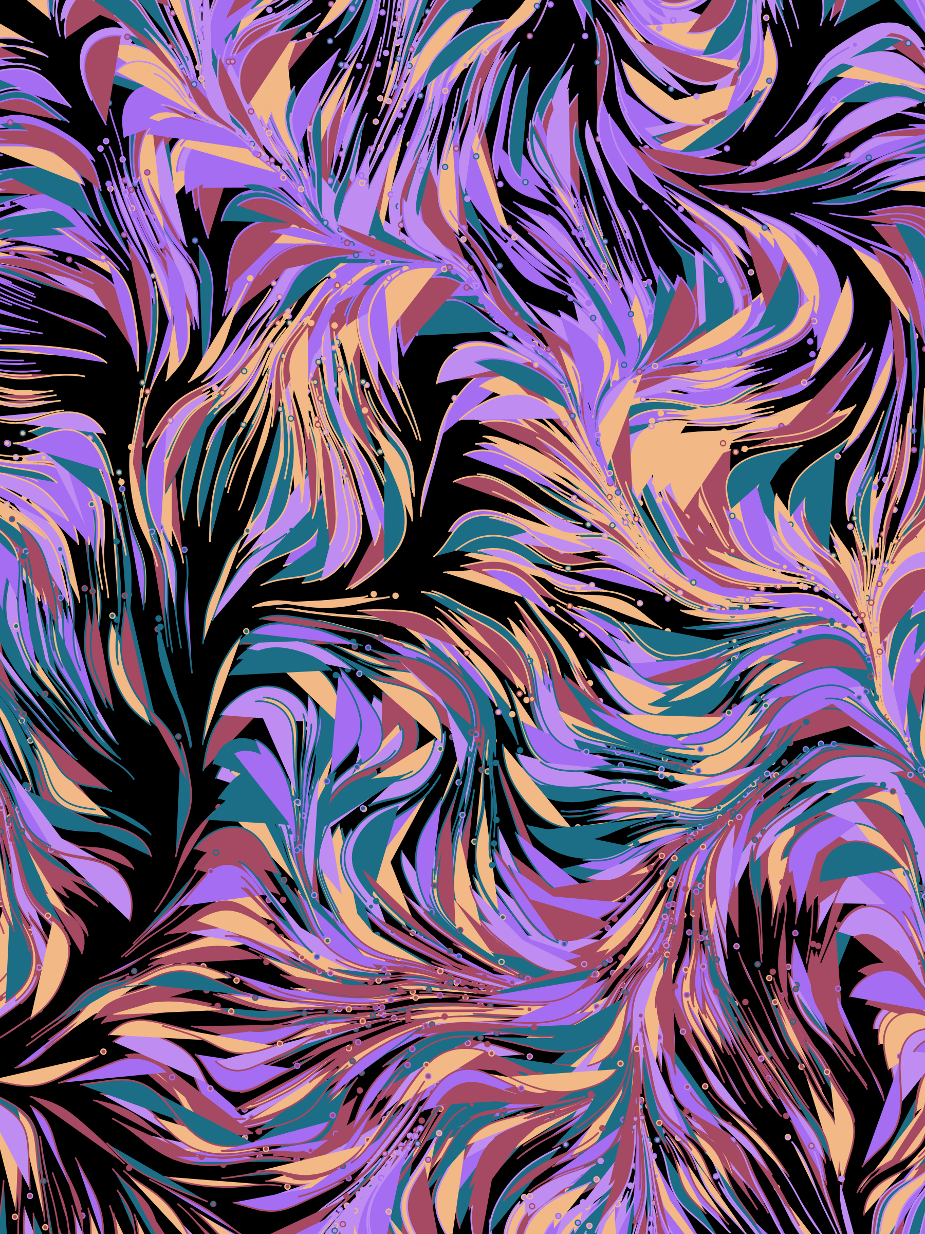 Art Blocks - Art Blocks v2 - Foliage #26 - NFT # 270000026