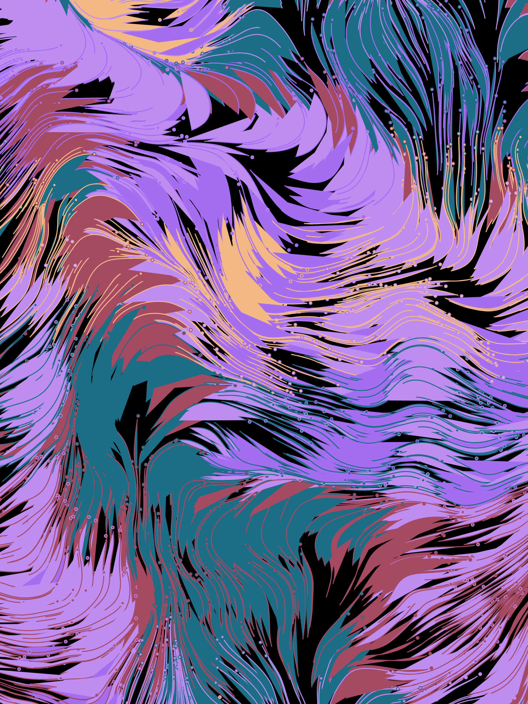 Art Blocks - Art Blocks v2 - Foliage #32 - NFT # 270000032