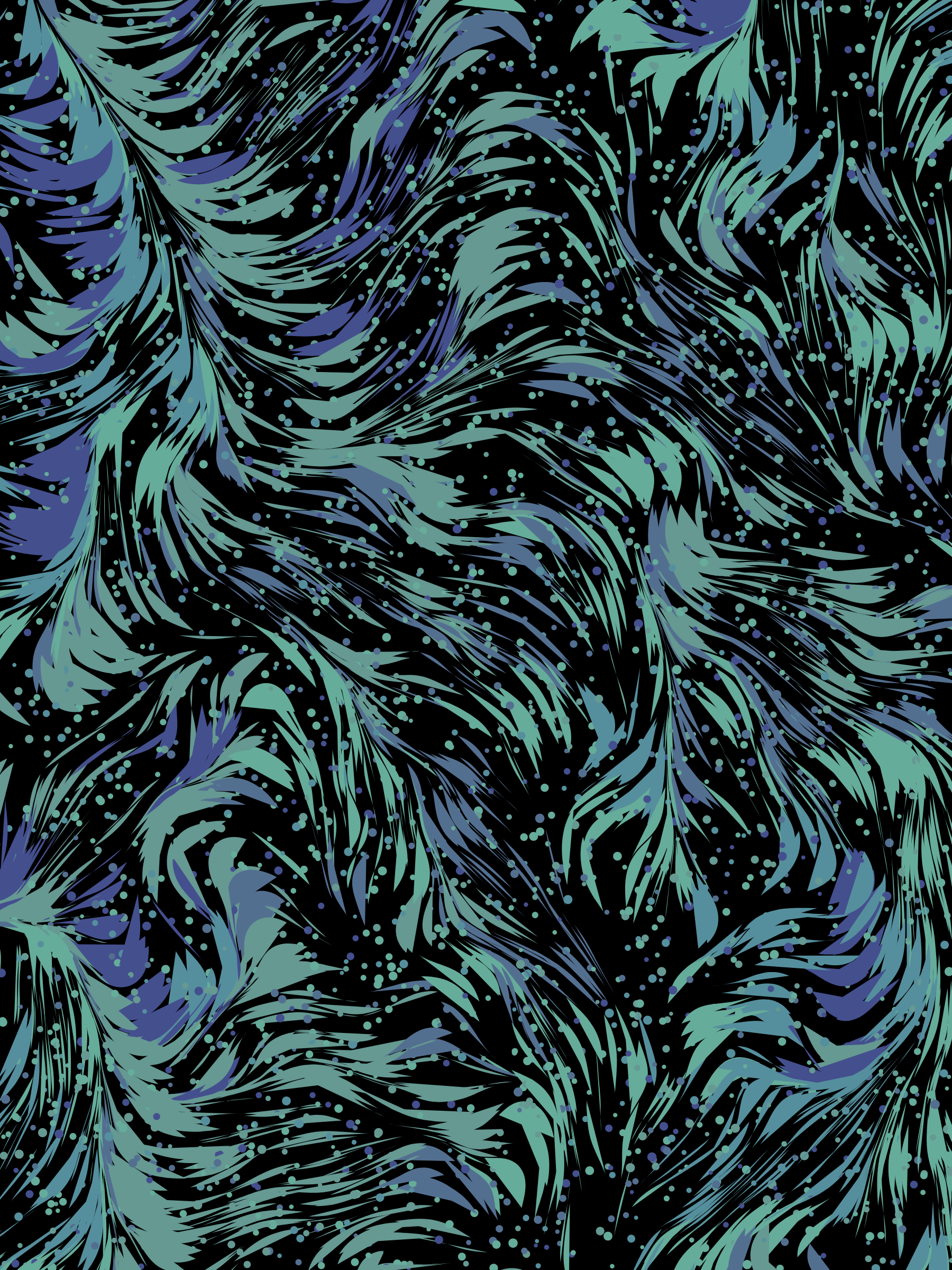 Art Blocks - Art Blocks v2 - Foliage #34 - NFT # 270000034