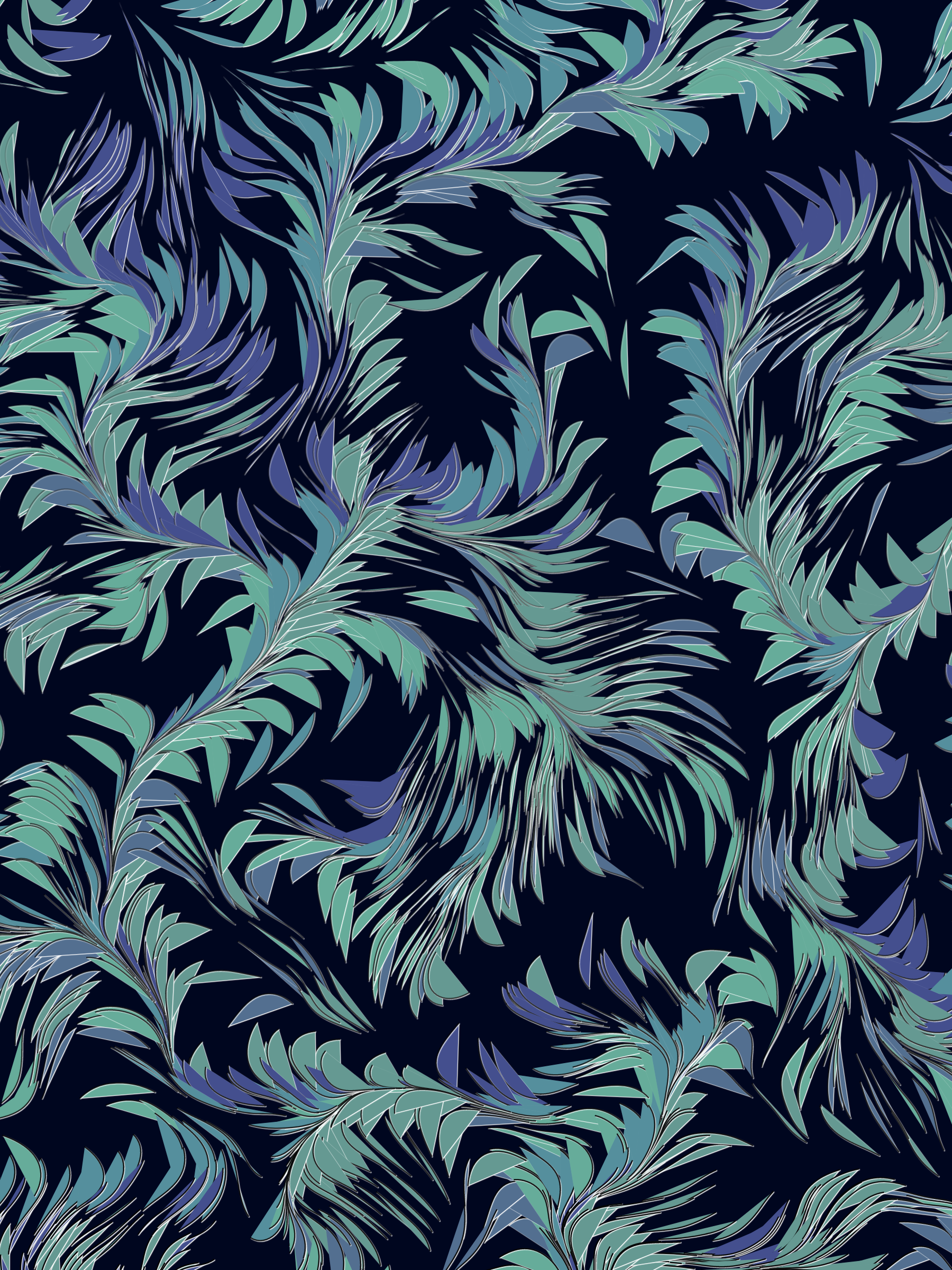 Art Blocks - Art Blocks v2 - Foliage #36 - NFT # 270000036