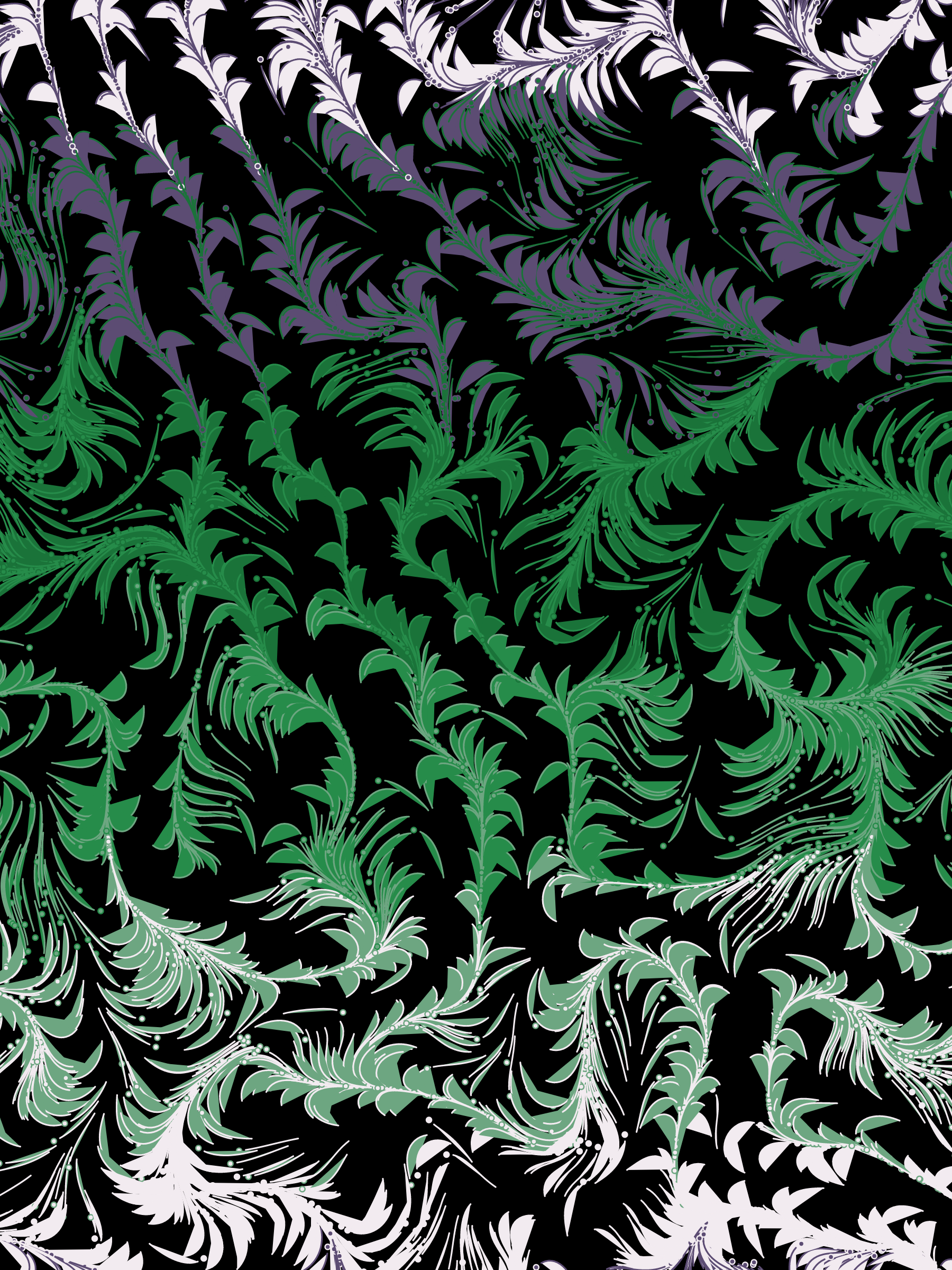 Art Blocks - Art Blocks v2 - Foliage #37 - NFT # 270000037