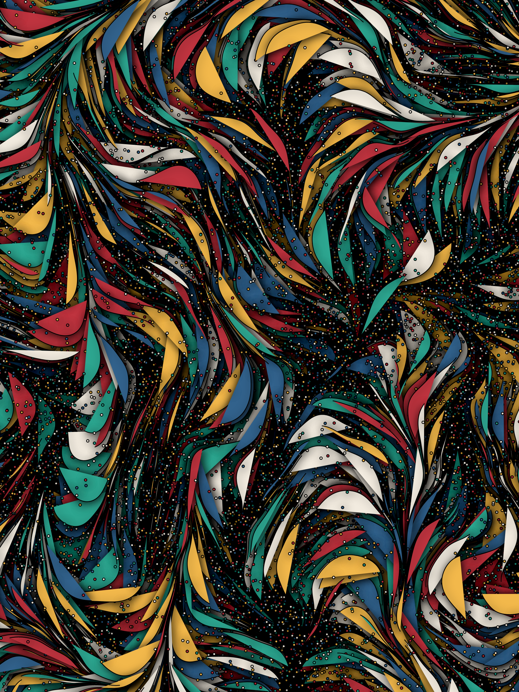 Art Blocks - Art Blocks v2 - Foliage #44 - NFT # 270000044