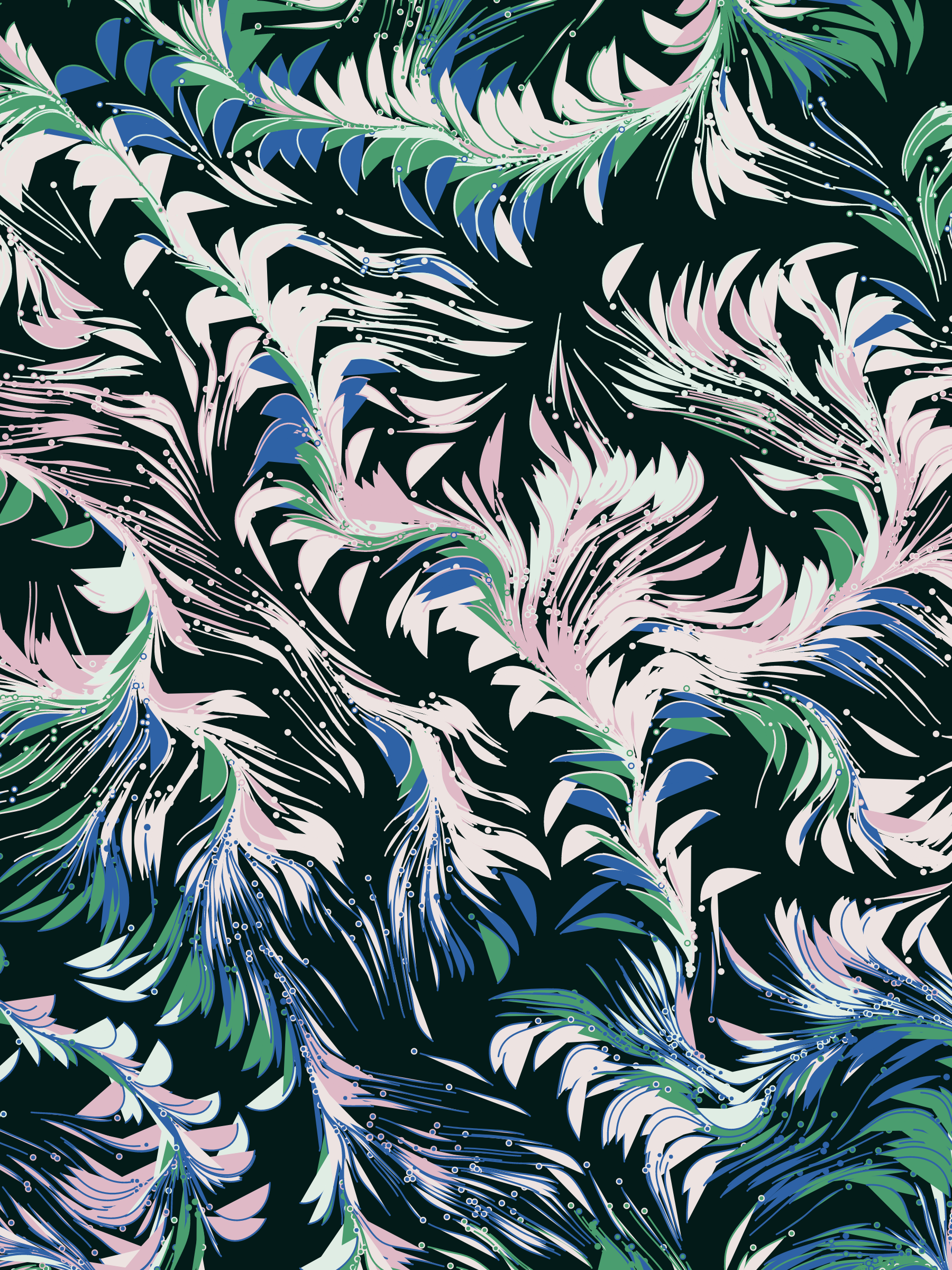 Art Blocks - Art Blocks v2 - Foliage #45 - NFT # 270000045