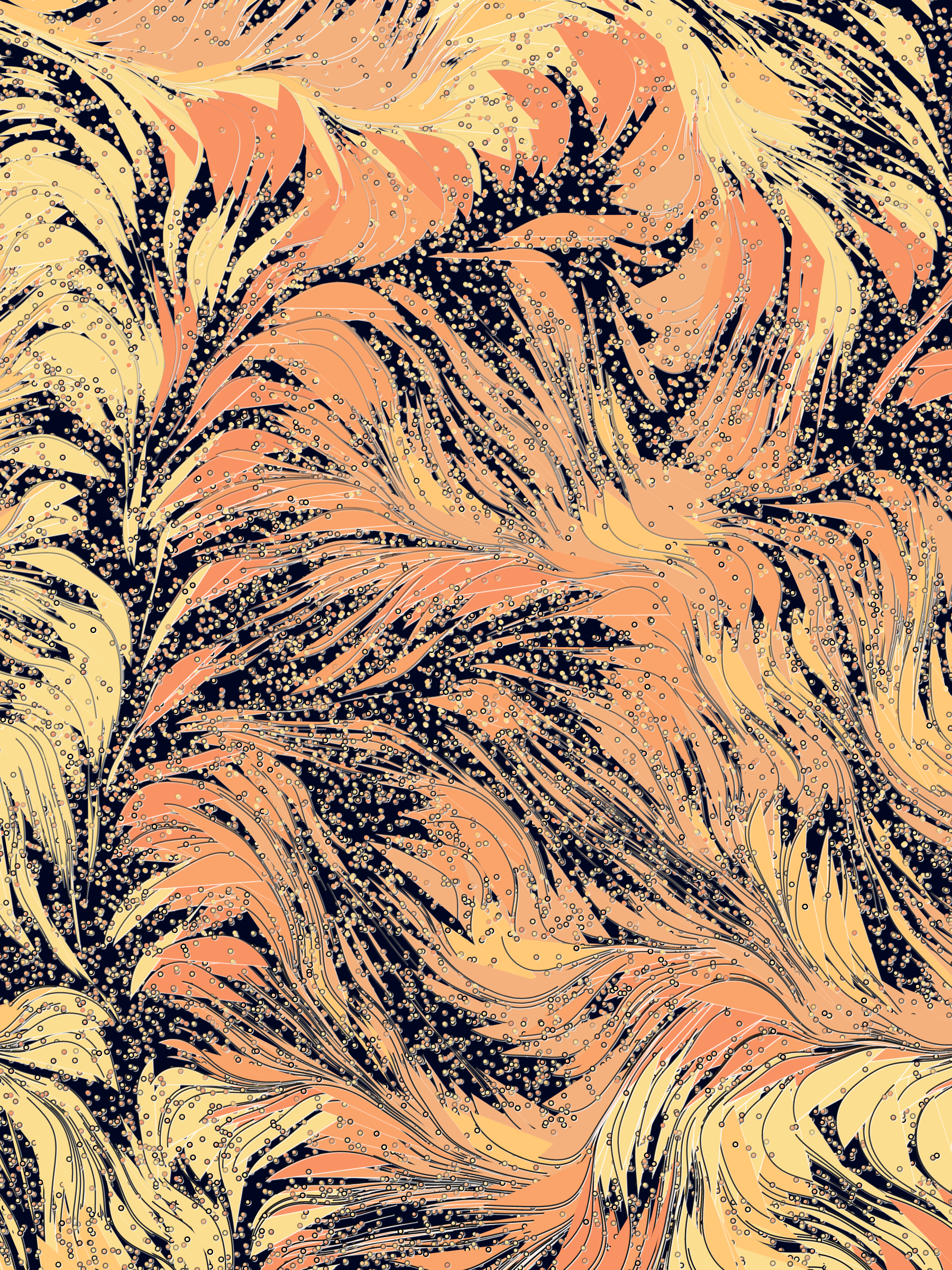 Art Blocks - Art Blocks v2 - Foliage #46 - NFT # 270000046