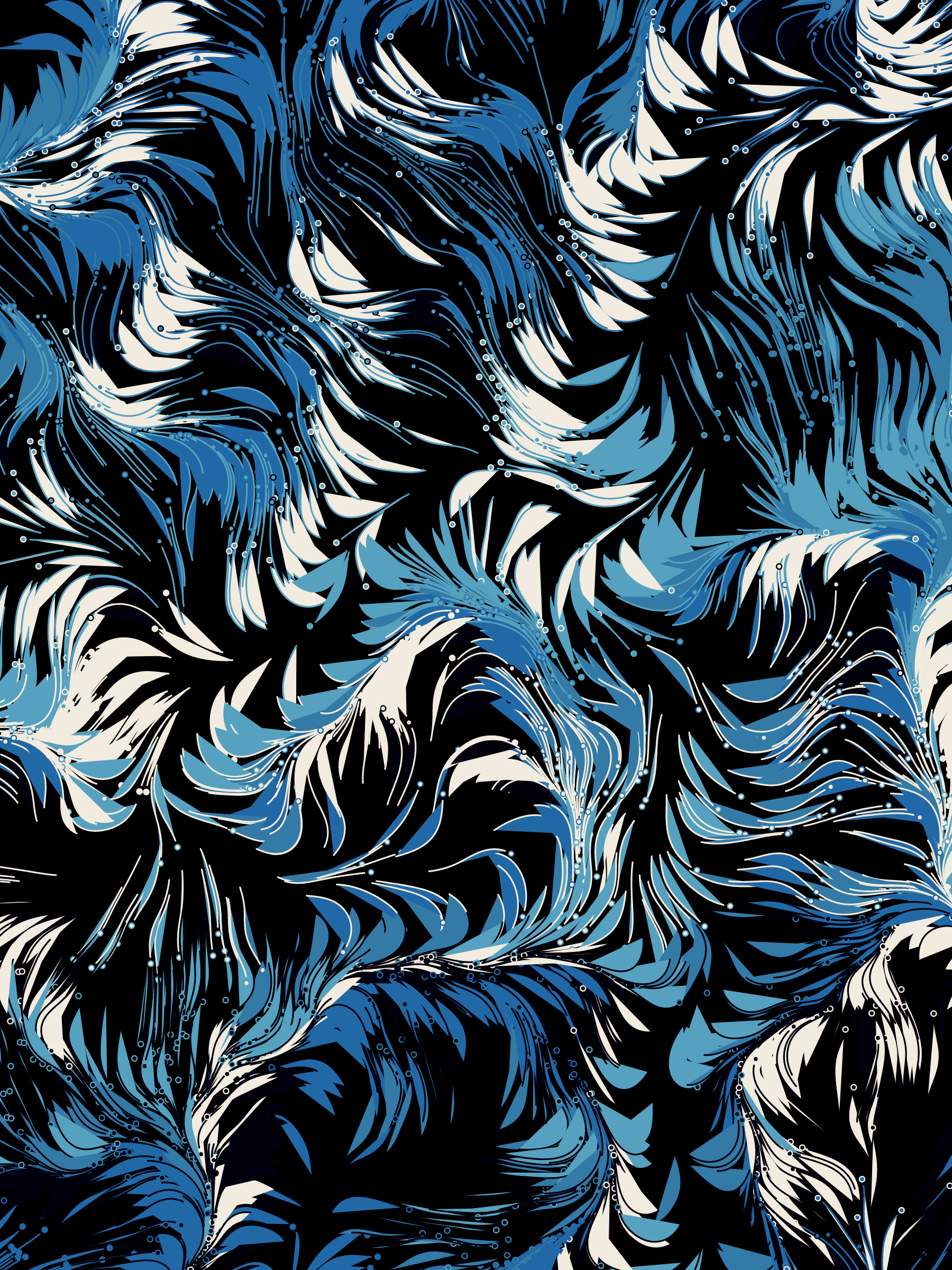 Art Blocks - Art Blocks v2 - Foliage #47 - NFT # 270000047