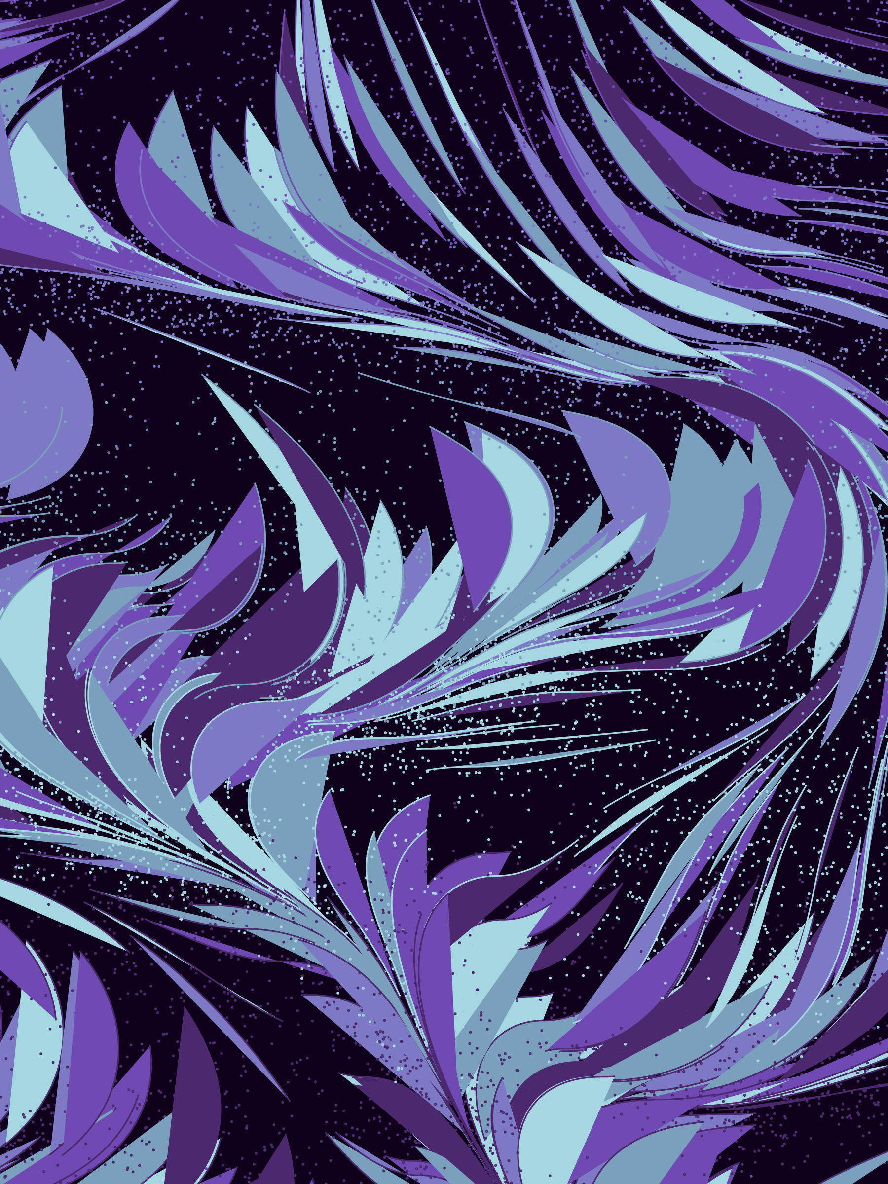 Art Blocks - Art Blocks v2 - Foliage #54 - NFT # 270000054