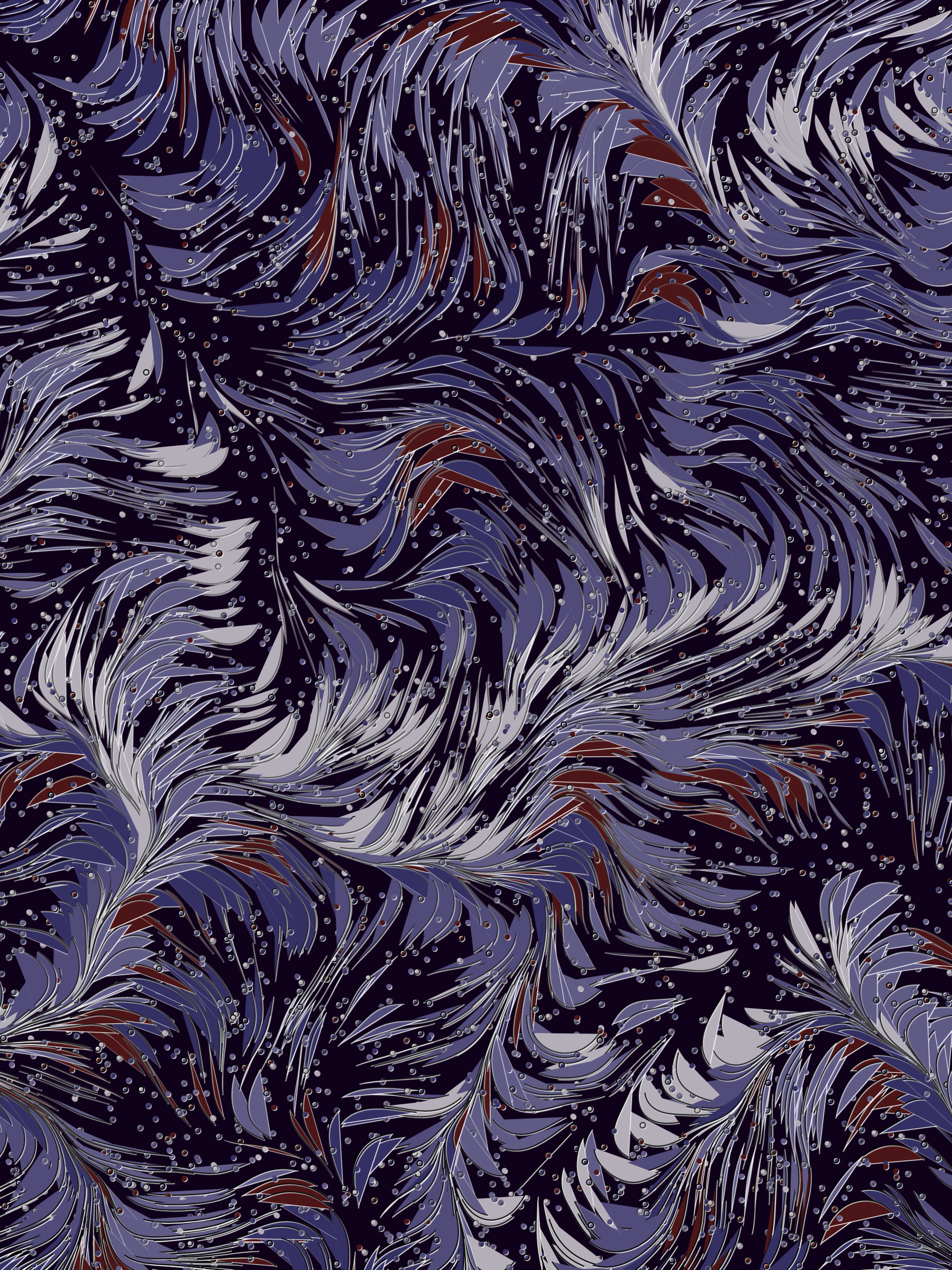 Art Blocks - Art Blocks v2 - Foliage #55 - NFT # 270000055