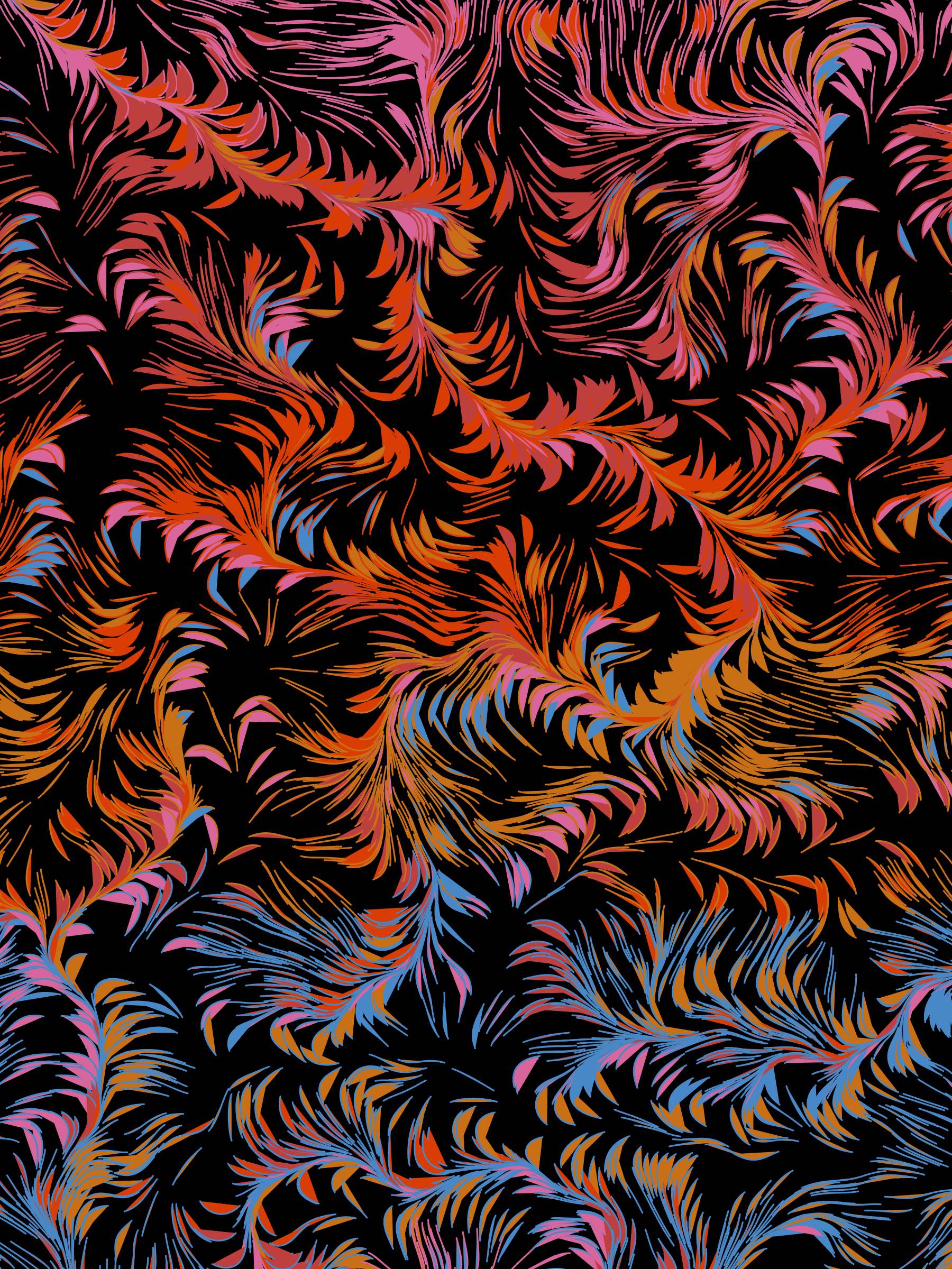 Art Blocks - Art Blocks v2 - Foliage #56 - NFT # 270000056