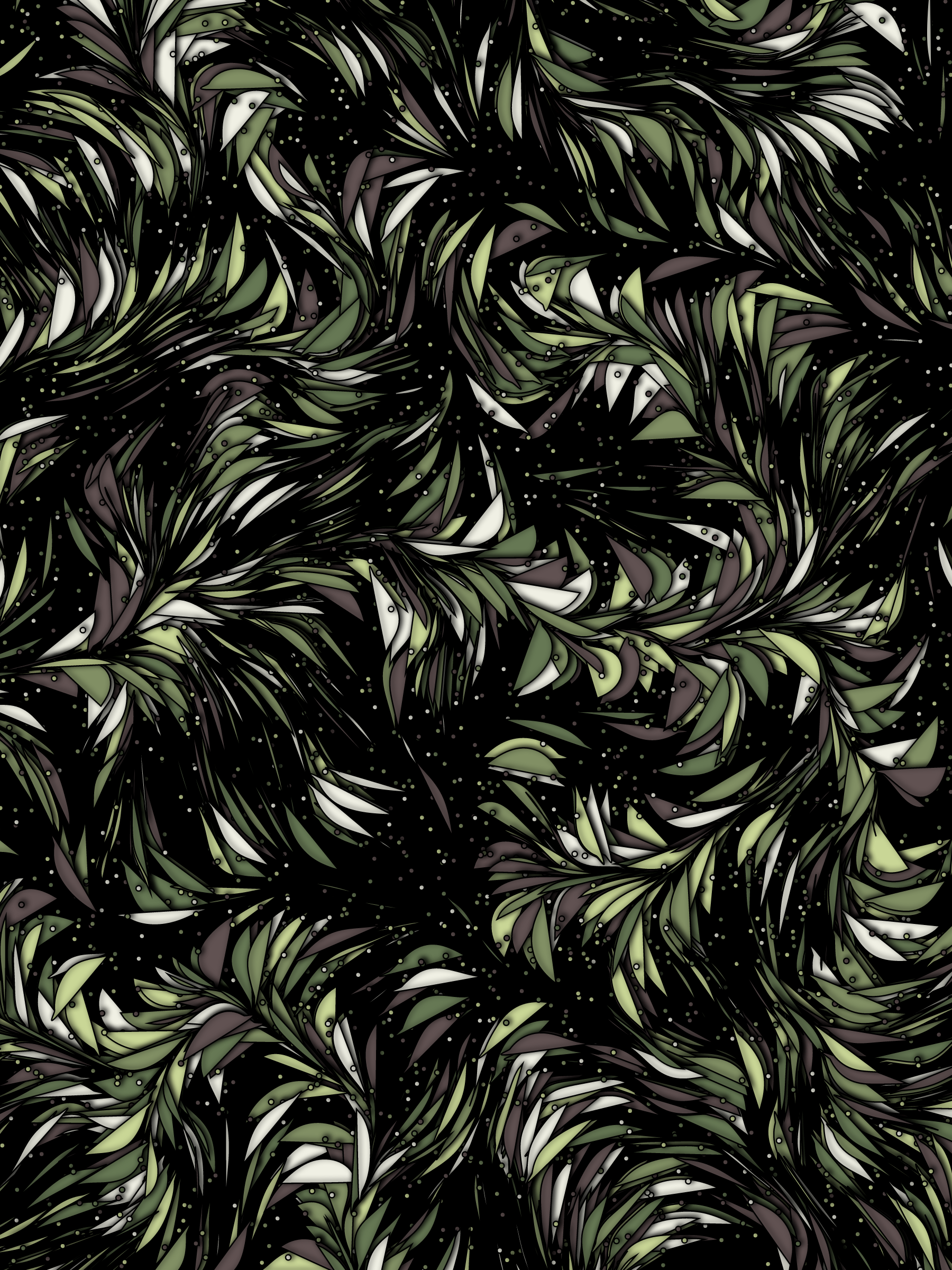 Art Blocks - Art Blocks v2 - Foliage #60 - NFT # 270000060