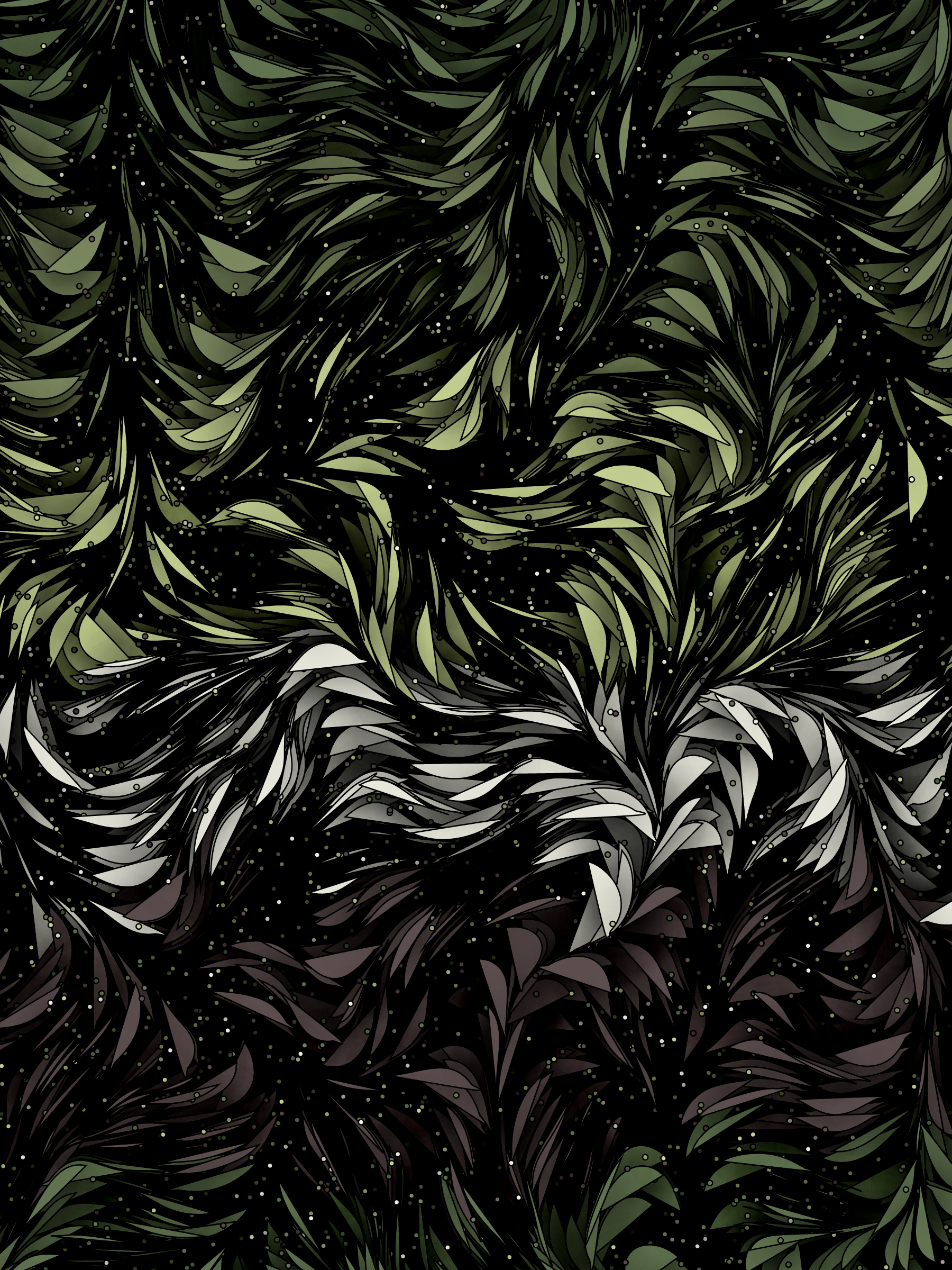 Art Blocks - Art Blocks v2 - Foliage #70 - NFT # 270000070