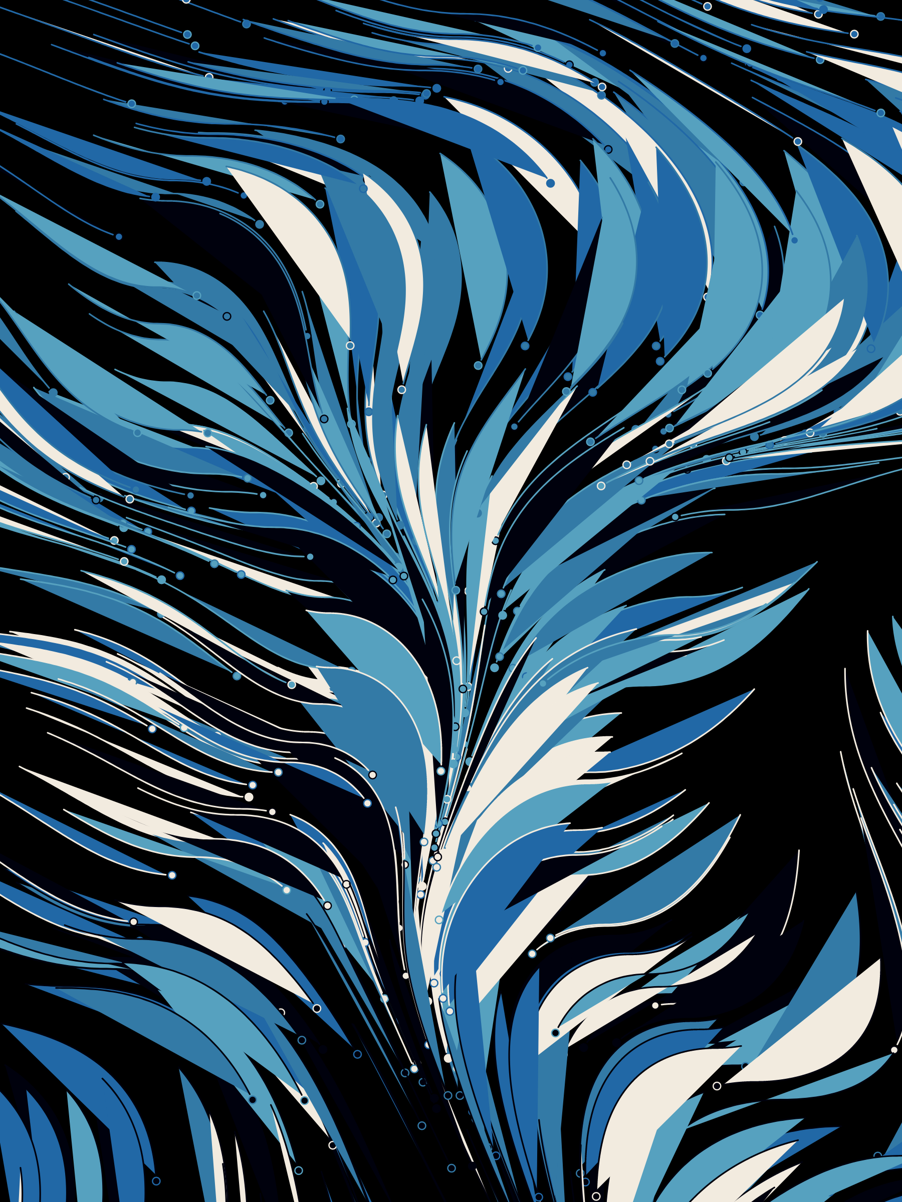 Art Blocks - Art Blocks v2 - Foliage #72 - NFT # 270000072