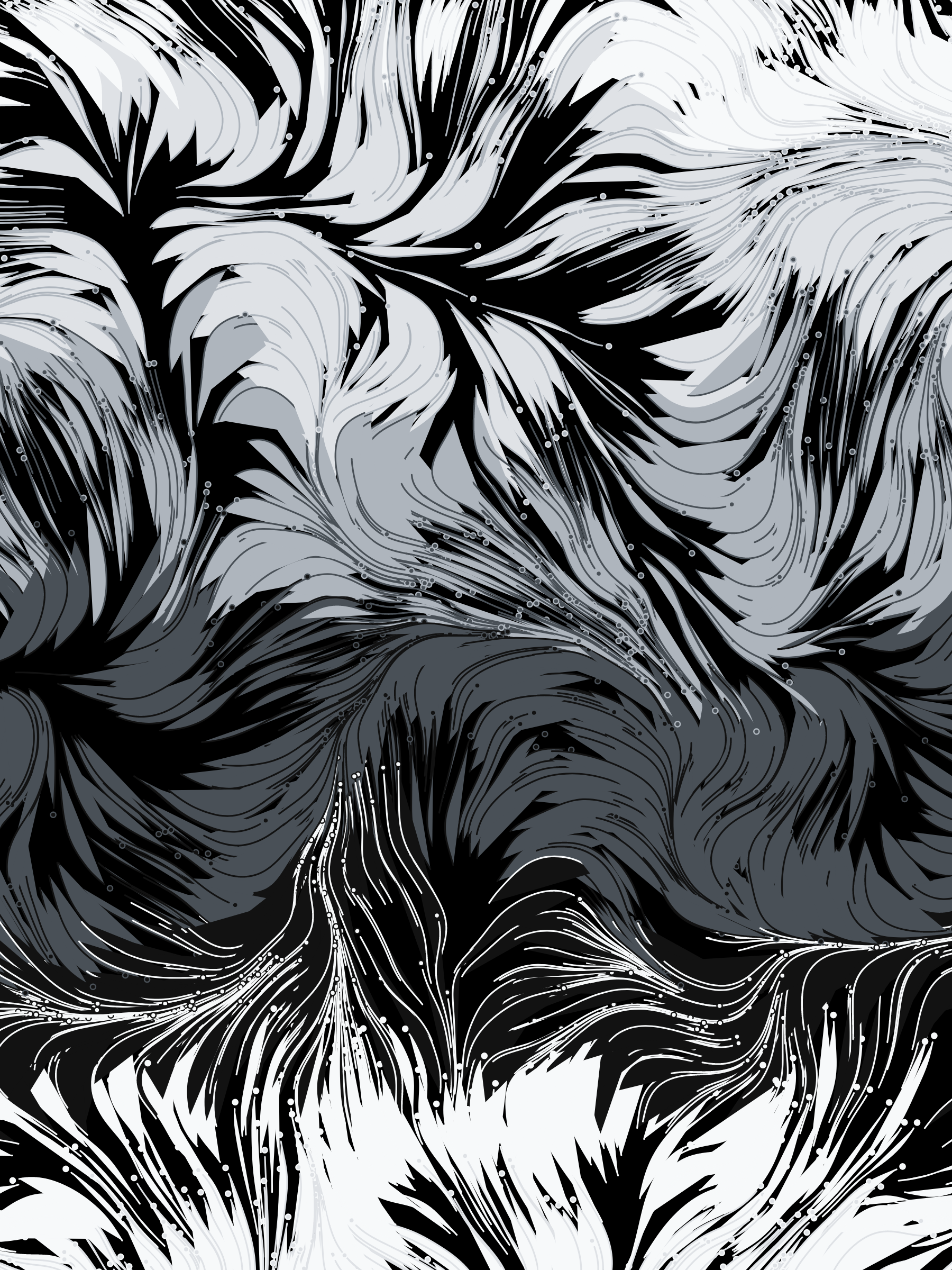 Art Blocks - Art Blocks v2 - Foliage #73 - NFT # 270000073