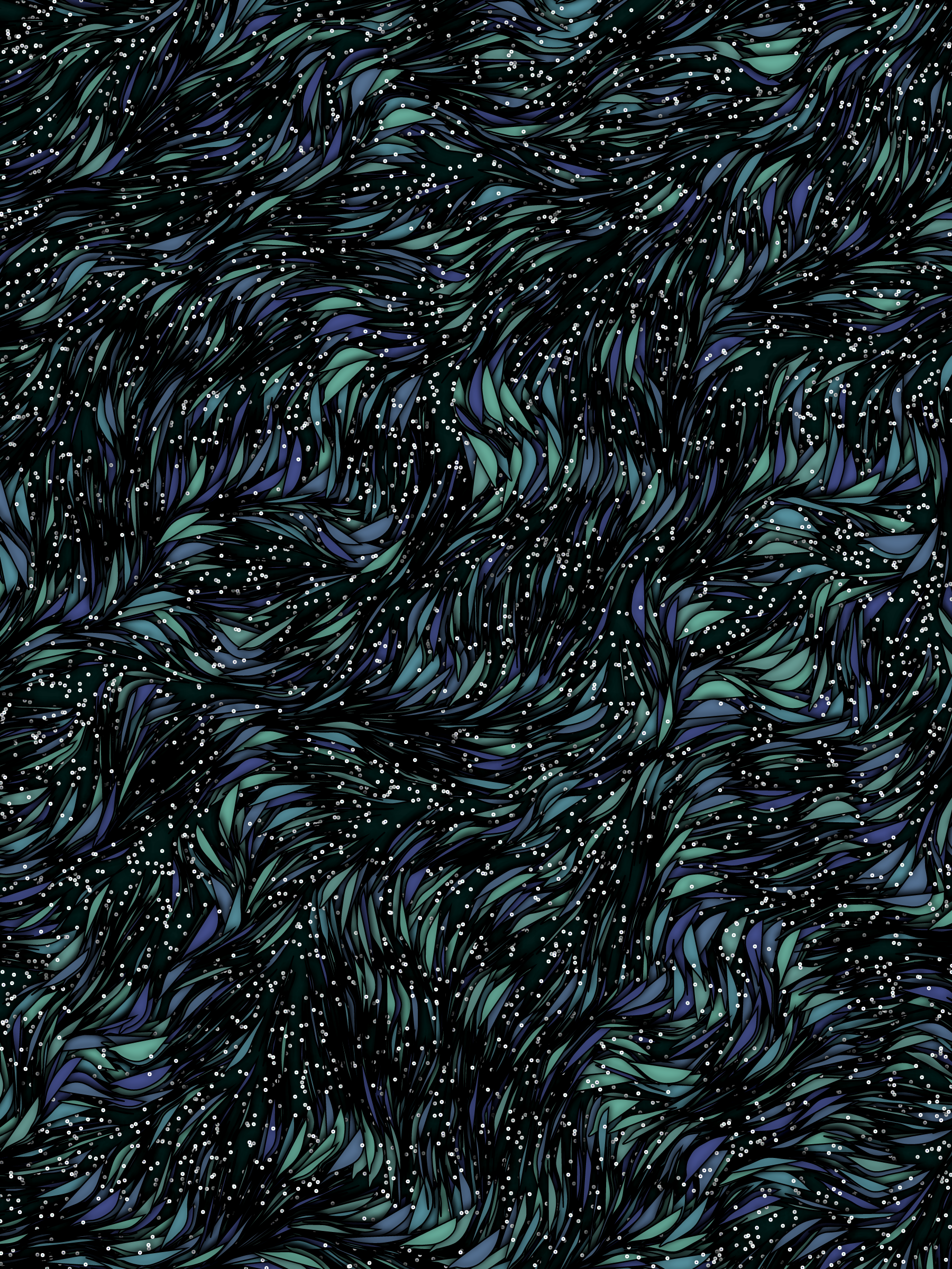 Art Blocks - Art Blocks v2 - Foliage #80 - NFT # 270000080