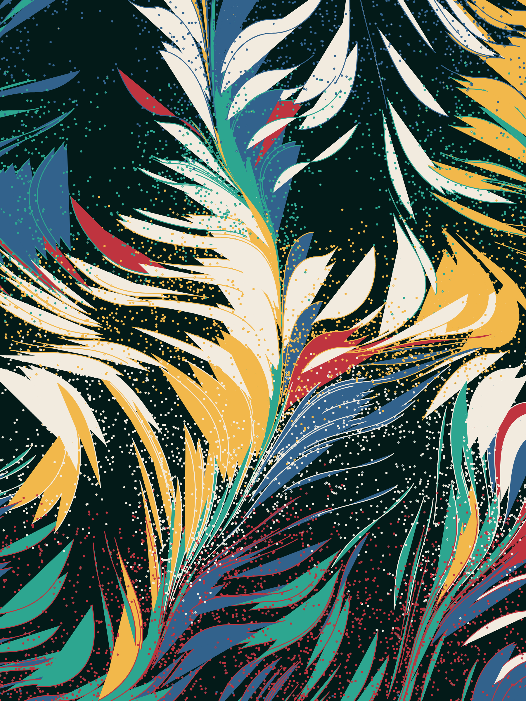 Art Blocks - Art Blocks v2 - Foliage #83 - NFT # 270000083