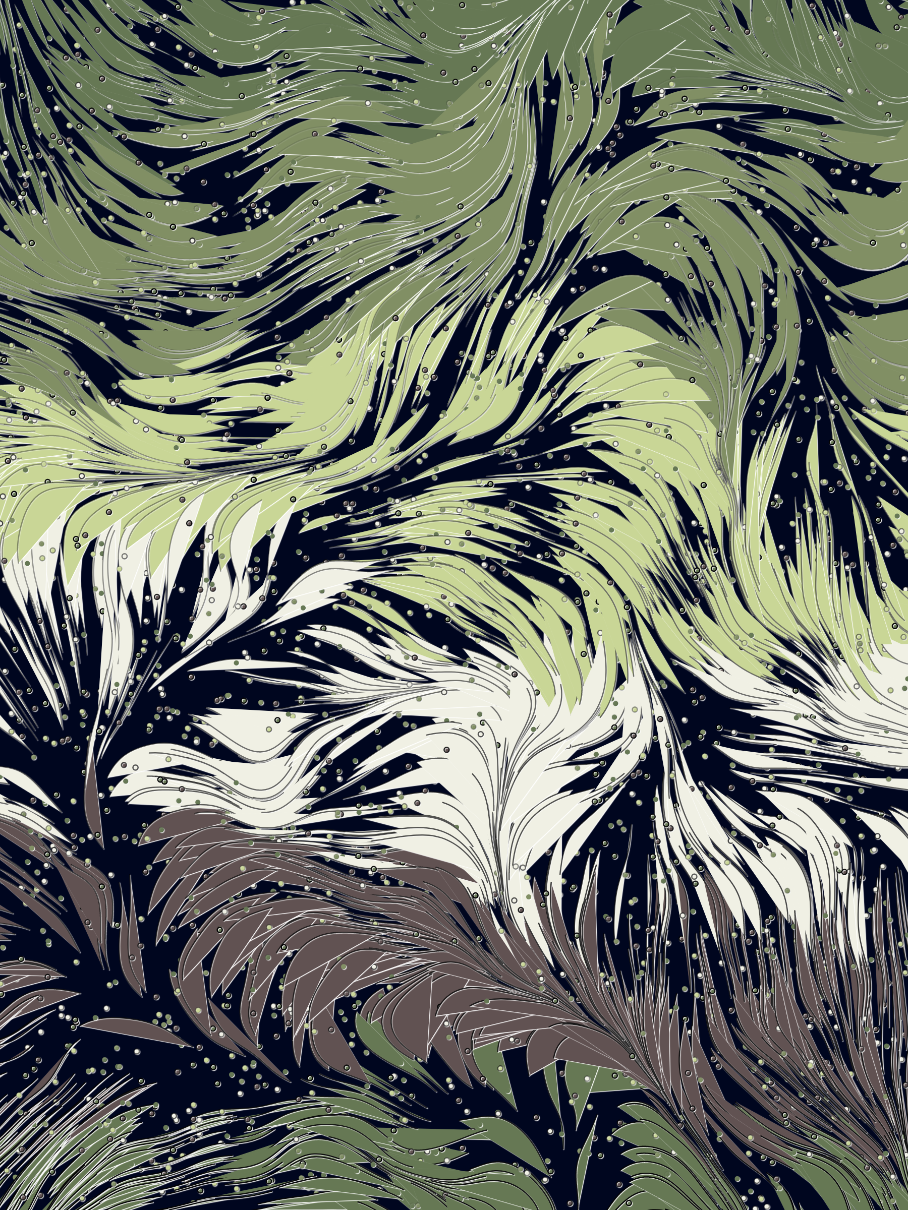 Art Blocks - Art Blocks v2 - Foliage #84 - NFT # 270000084