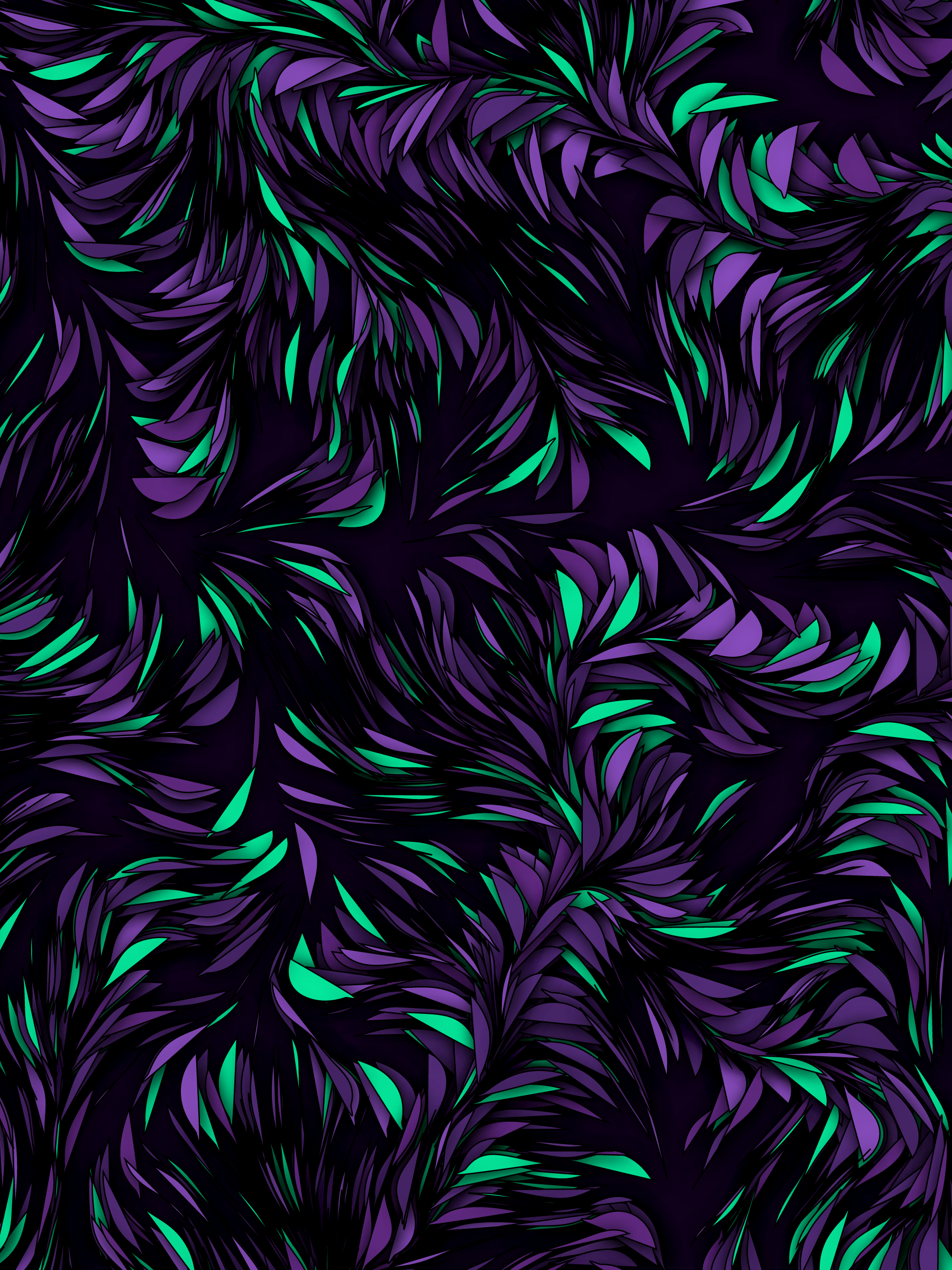 Art Blocks - Art Blocks v2 - Foliage #85 - NFT # 270000085