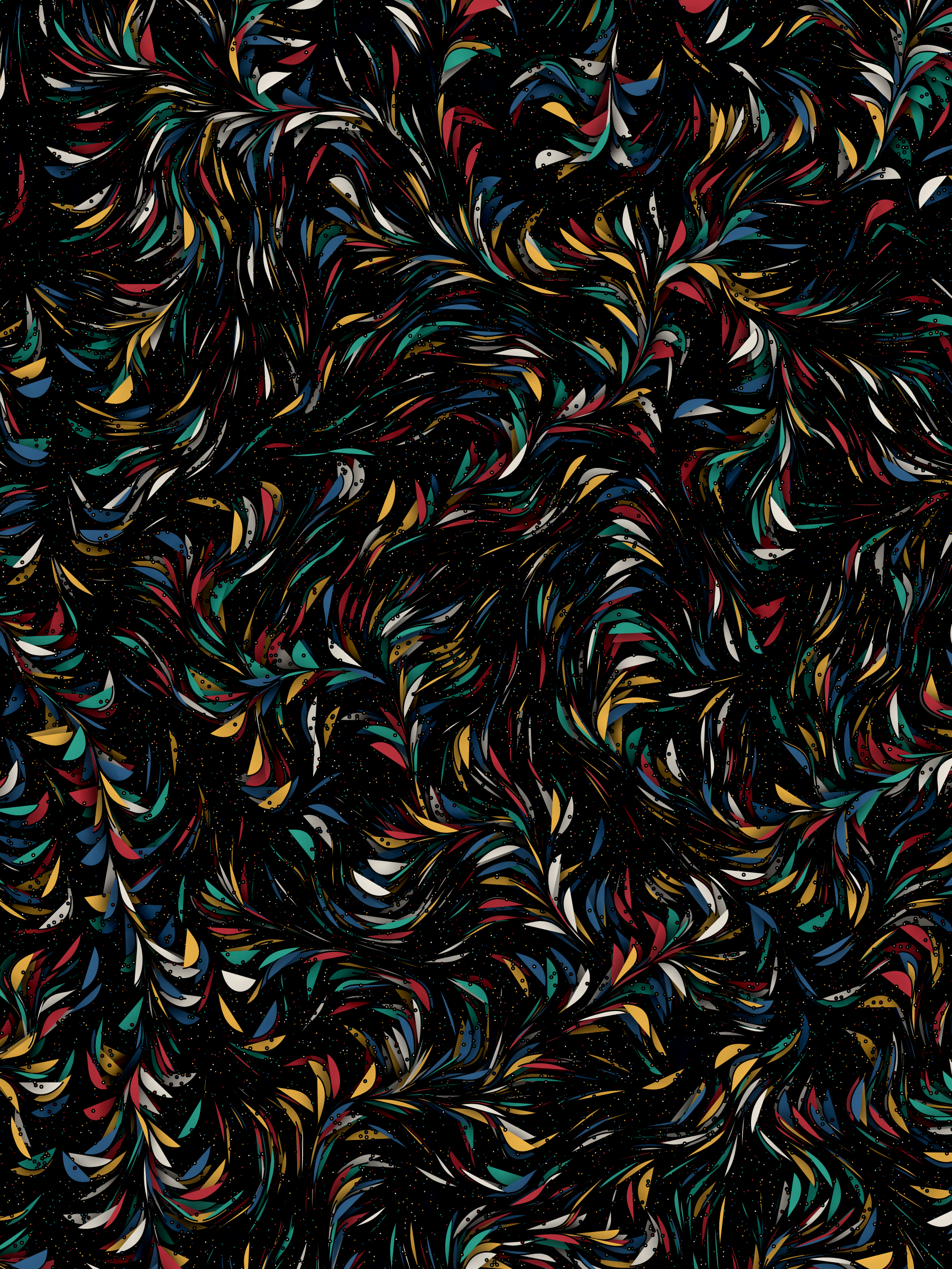 Art Blocks - Art Blocks v2 - Foliage #96 - NFT # 270000096