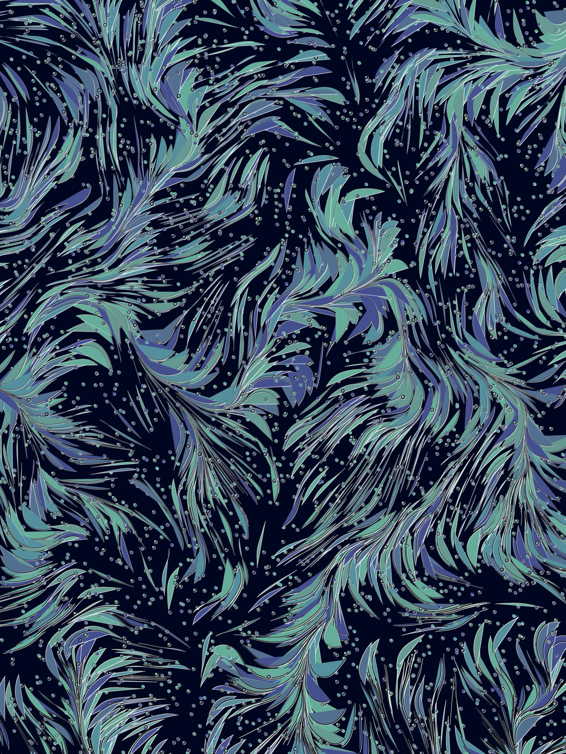 Art Blocks - Art Blocks v2 - Foliage #100 - NFT # 270000100