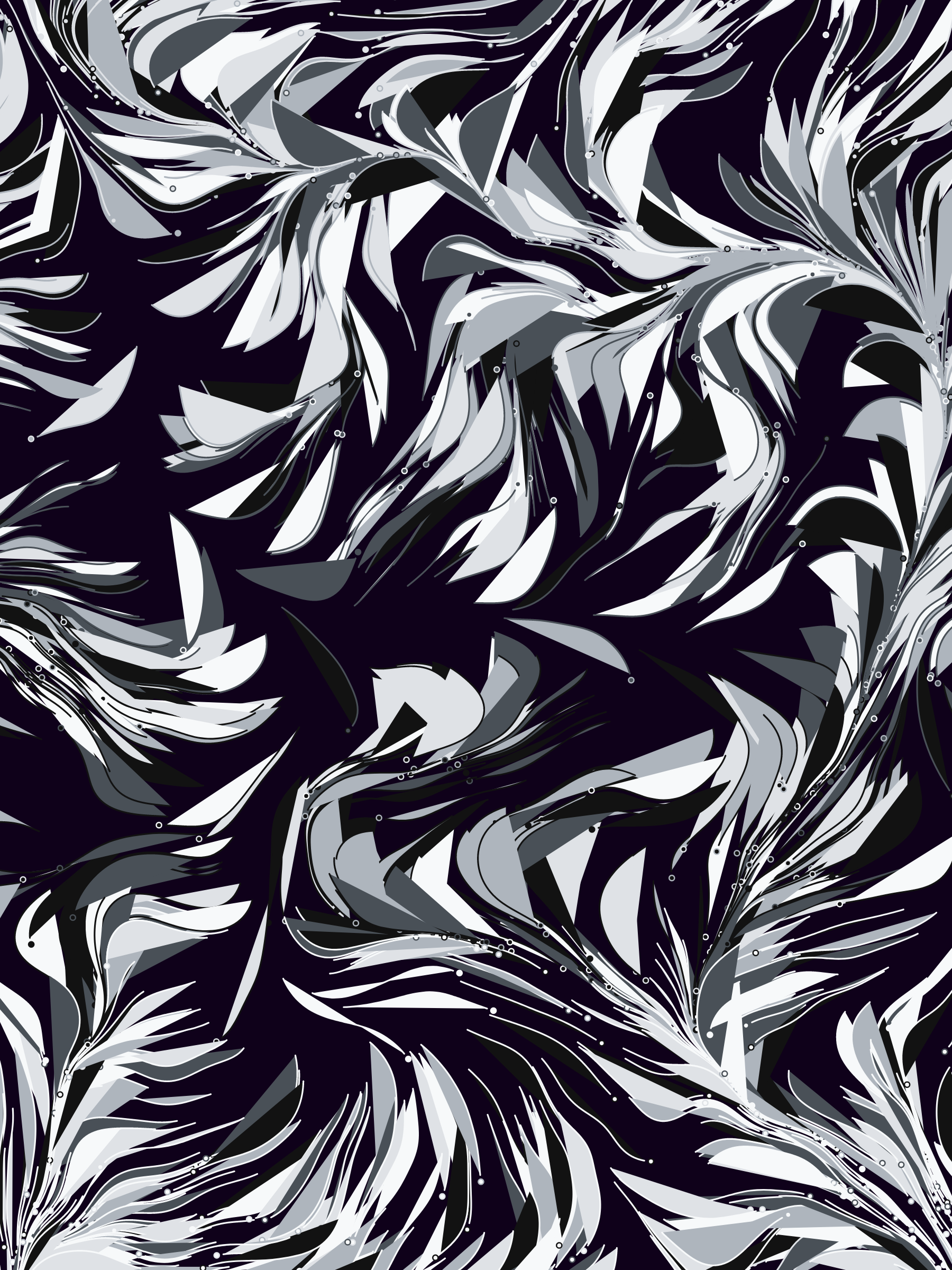 Art Blocks - Art Blocks v2 - Foliage #104 - NFT # 270000104