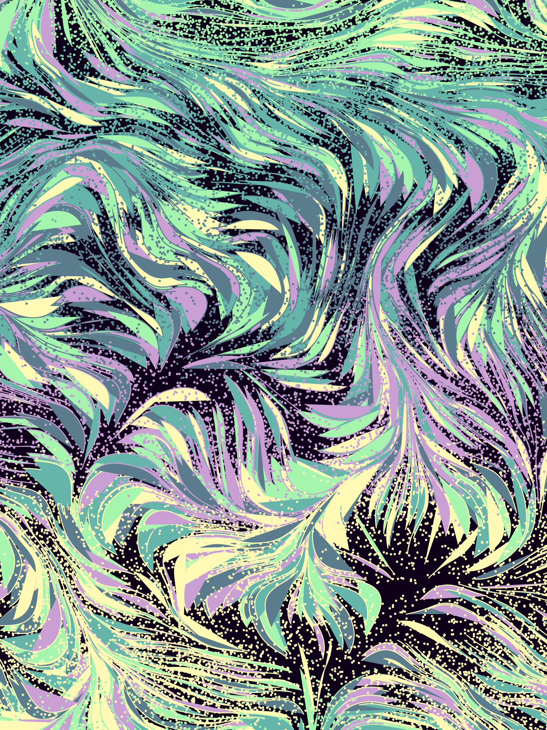 Art Blocks - Art Blocks v2 - Foliage #115 - NFT # 270000115