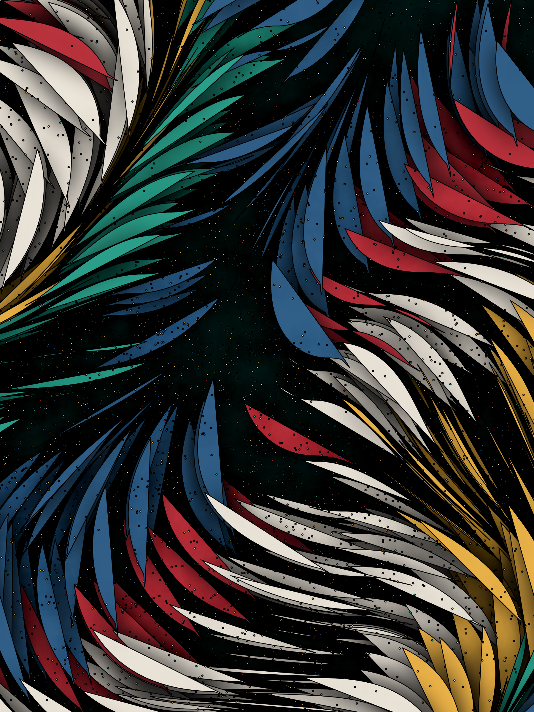 Art Blocks - Art Blocks v2 - Foliage #116 - NFT # 270000116