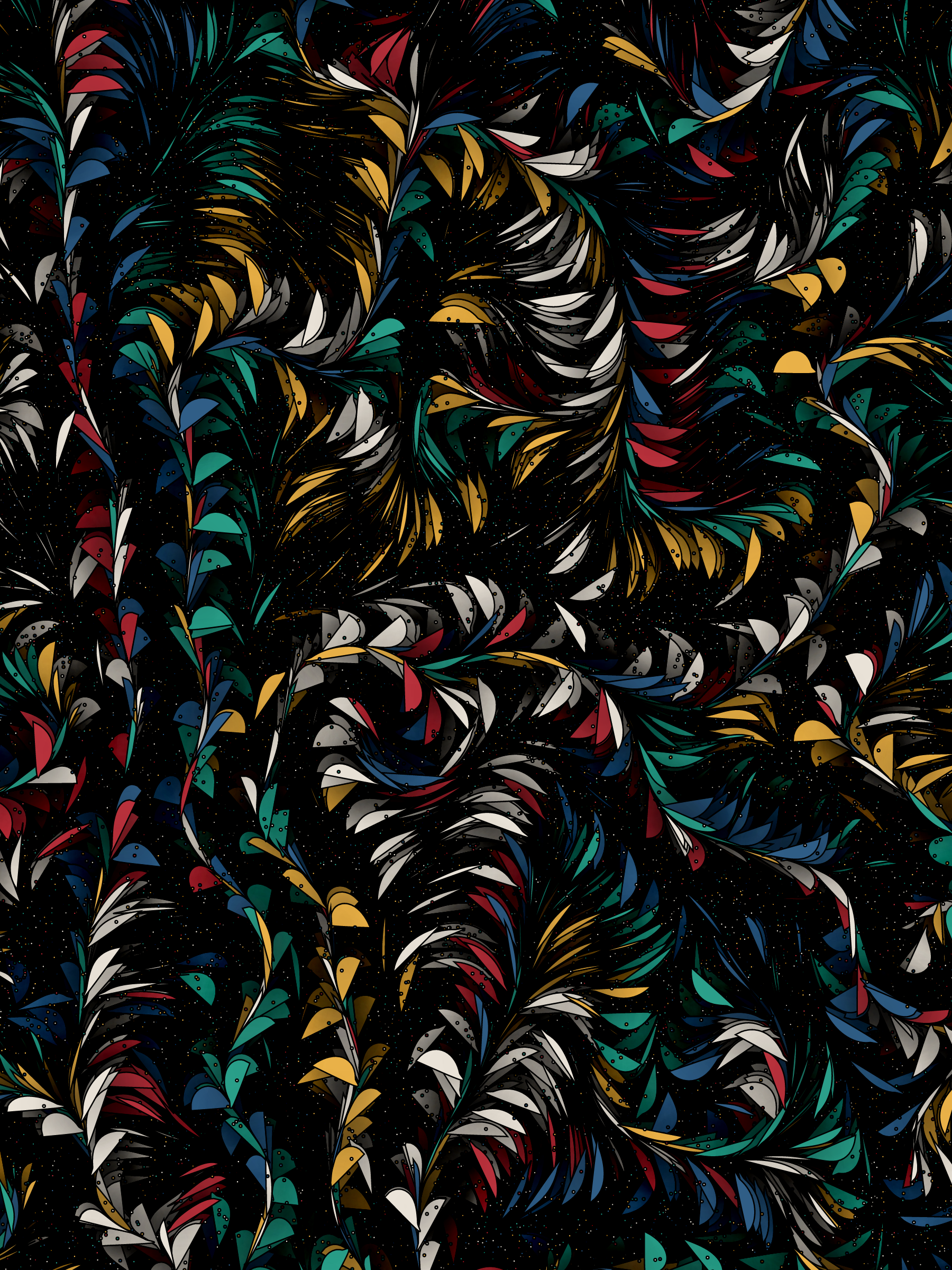 Art Blocks - Art Blocks v2 - Foliage #133 - NFT # 270000133