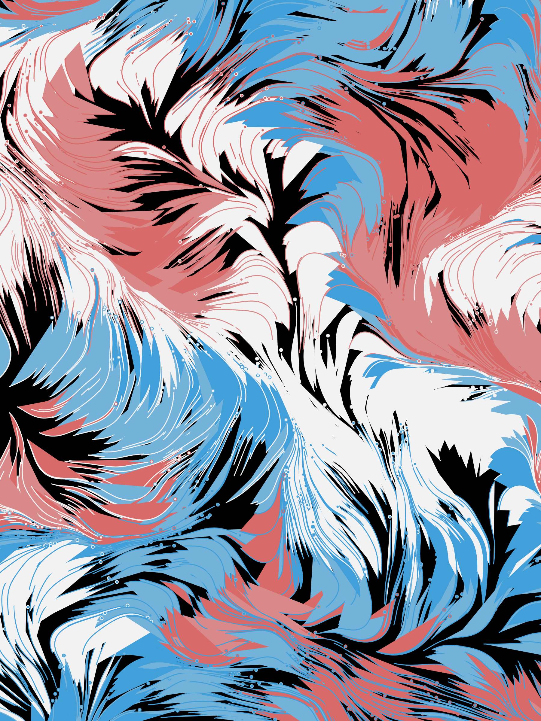 Art Blocks - Art Blocks v2 - Foliage #135 - NFT # 270000135