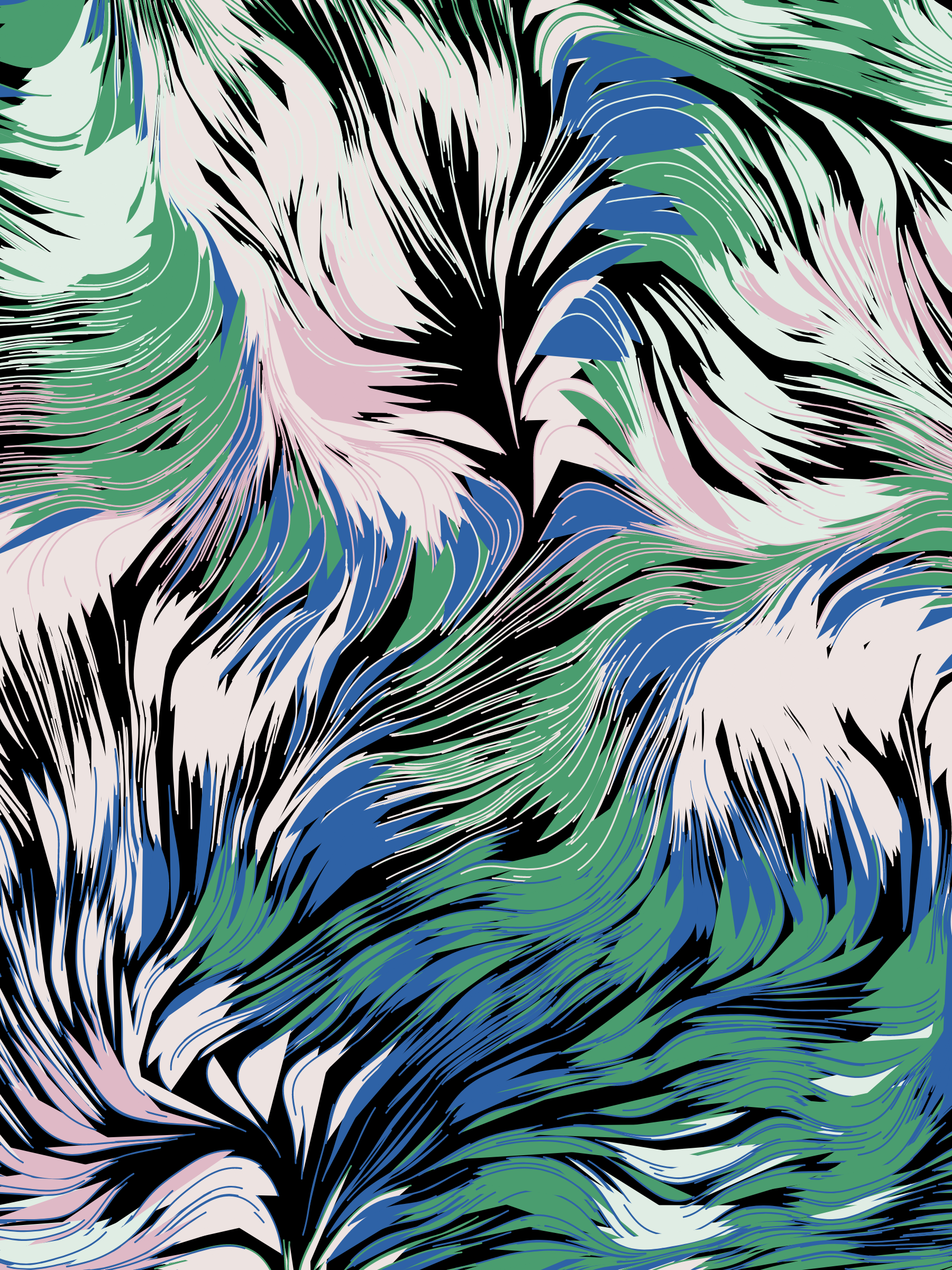 Art Blocks - Art Blocks v2 - Foliage #137 - NFT # 270000137