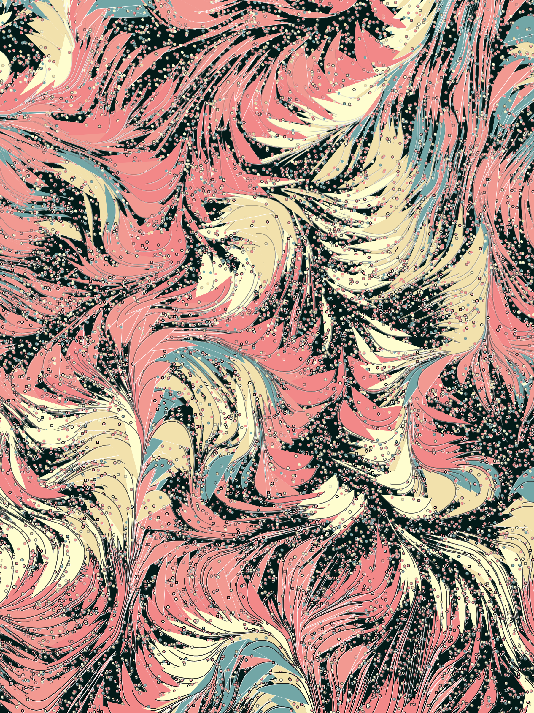 Art Blocks - Art Blocks v2 - Foliage #140 - NFT # 270000140