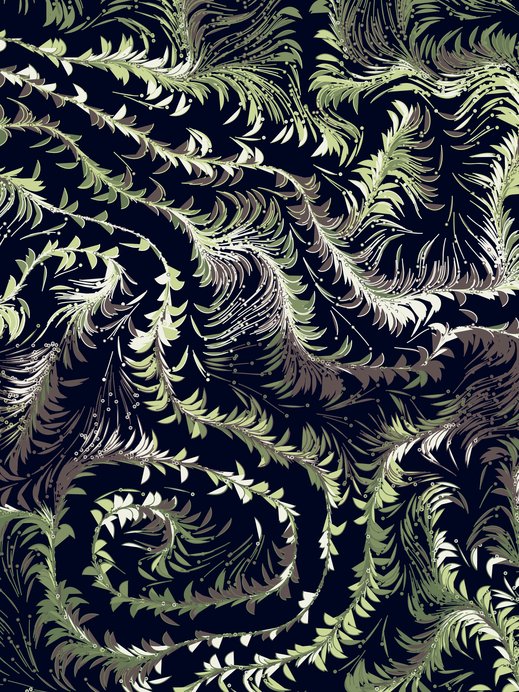 Art Blocks - Art Blocks v2 - Foliage #141 - NFT # 270000141