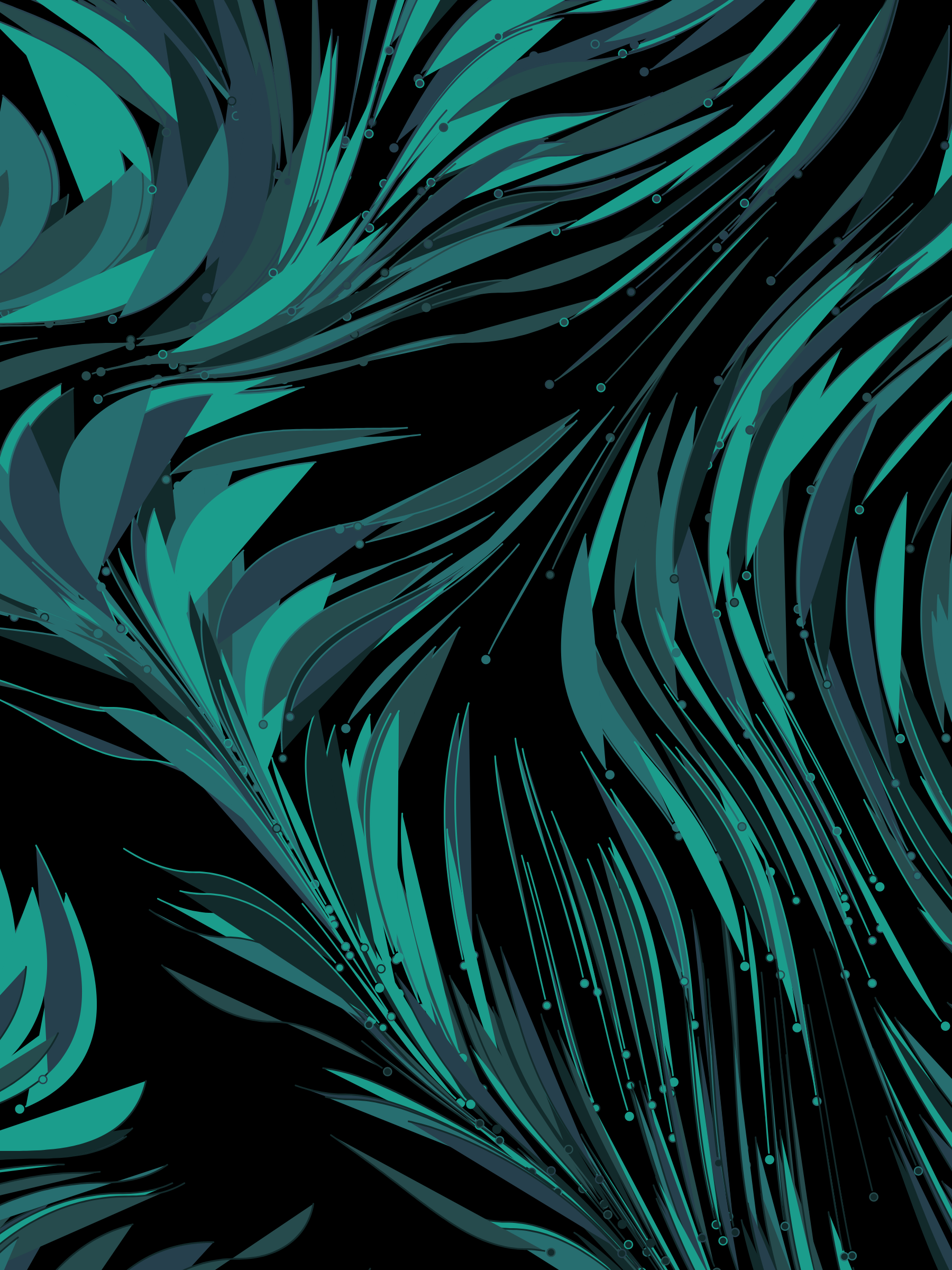 Art Blocks - Art Blocks v2 - Foliage #147 - NFT # 270000147