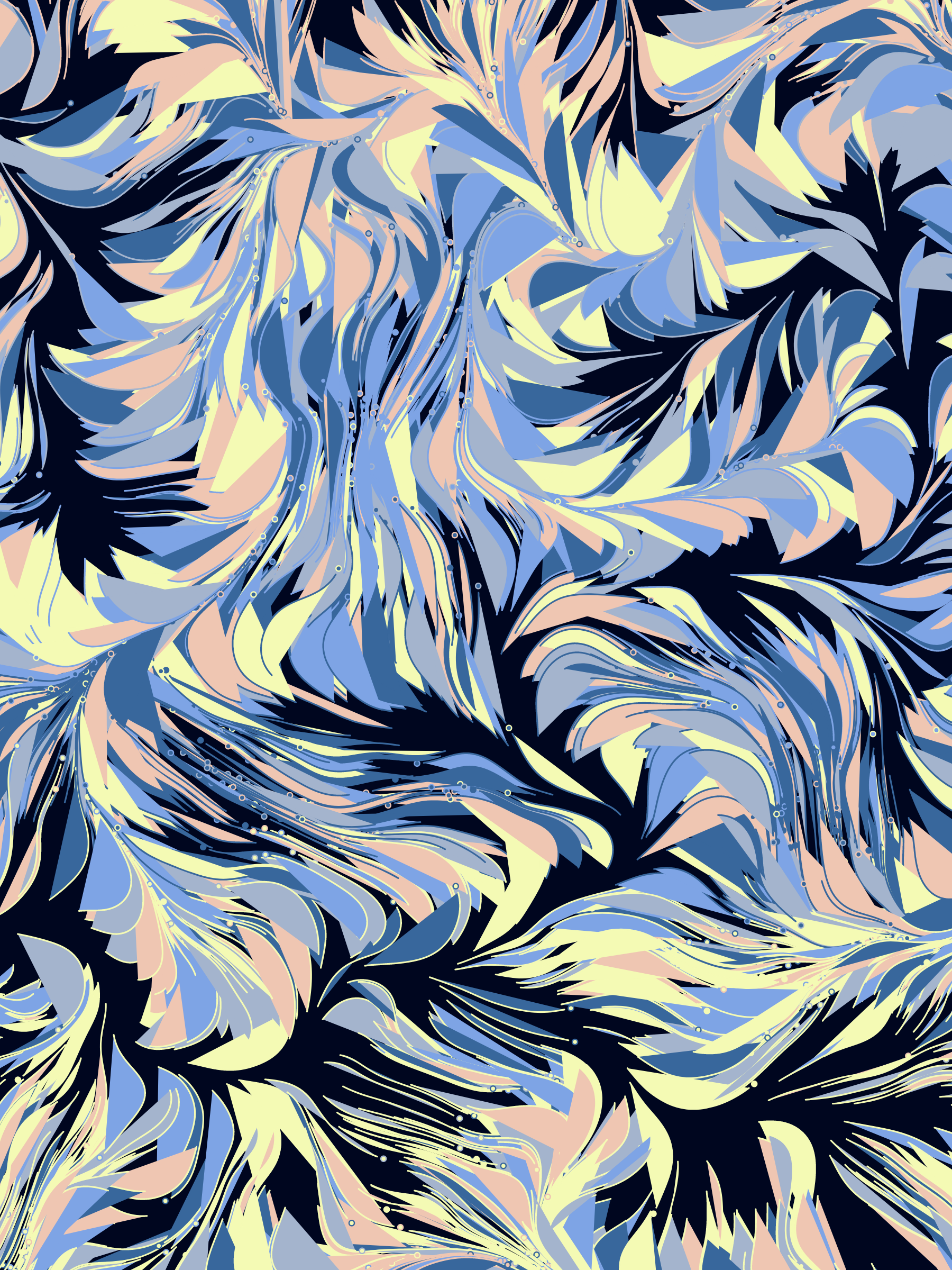 Art Blocks - Art Blocks v2 - Foliage #151 - NFT # 270000151