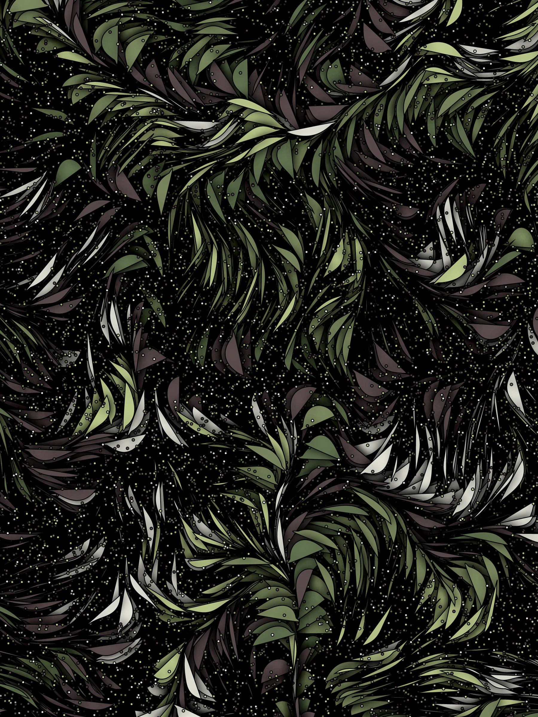 Art Blocks - Art Blocks v2 - Foliage #155 - NFT # 270000155