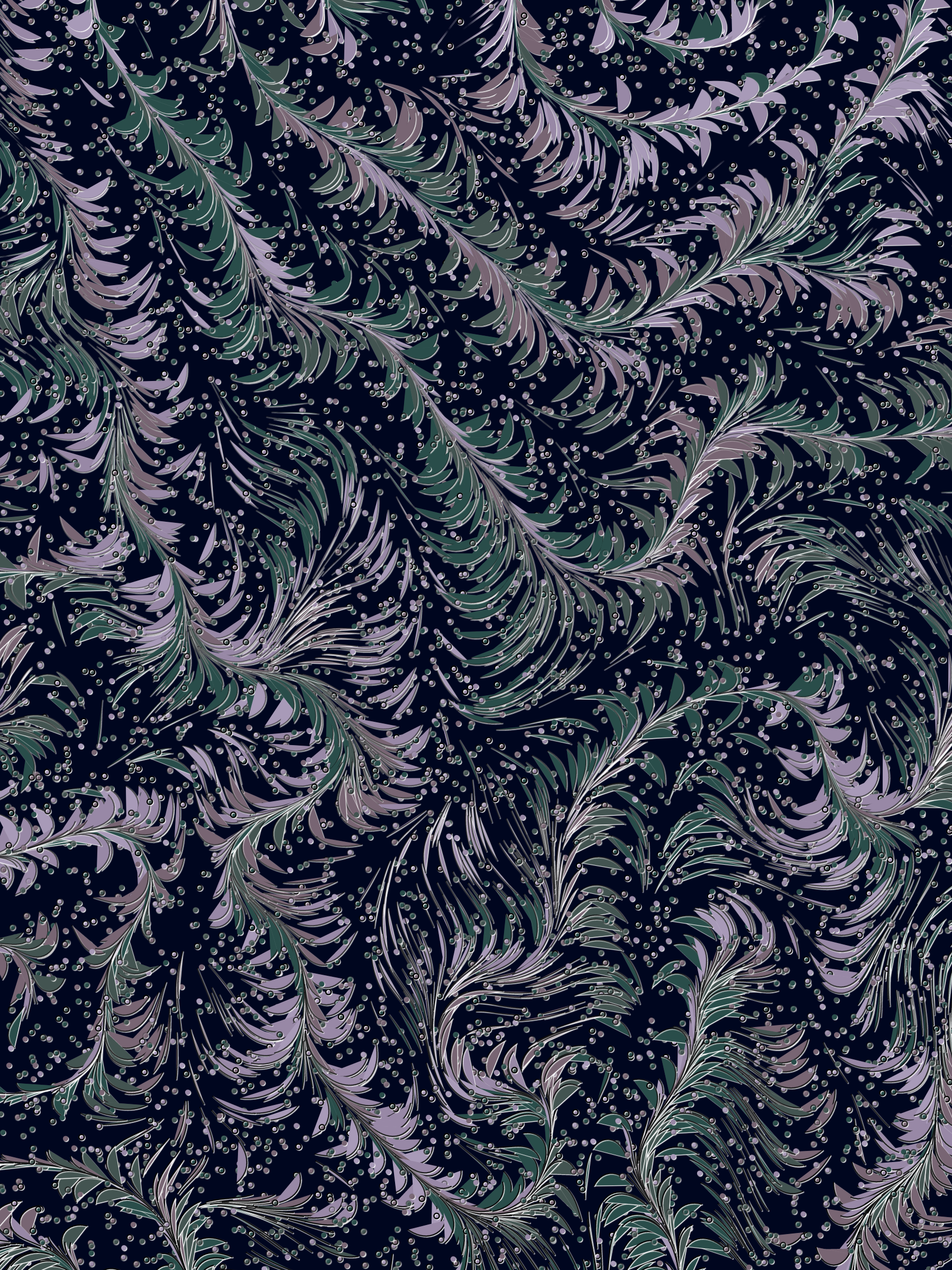 Art Blocks - Art Blocks v2 - Foliage #158 - NFT # 270000158