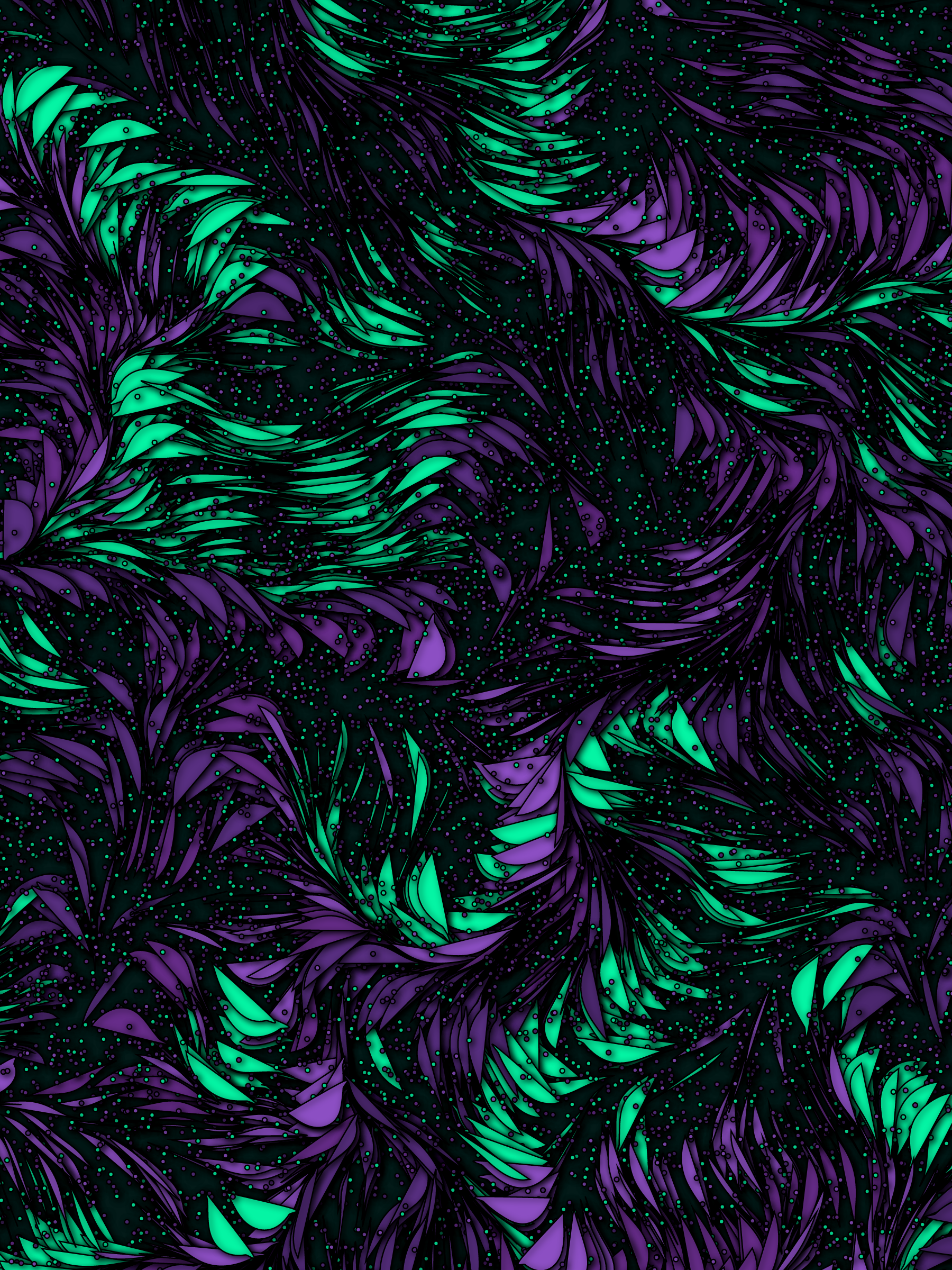 Art Blocks - Art Blocks v2 - Foliage #163 - NFT # 270000163